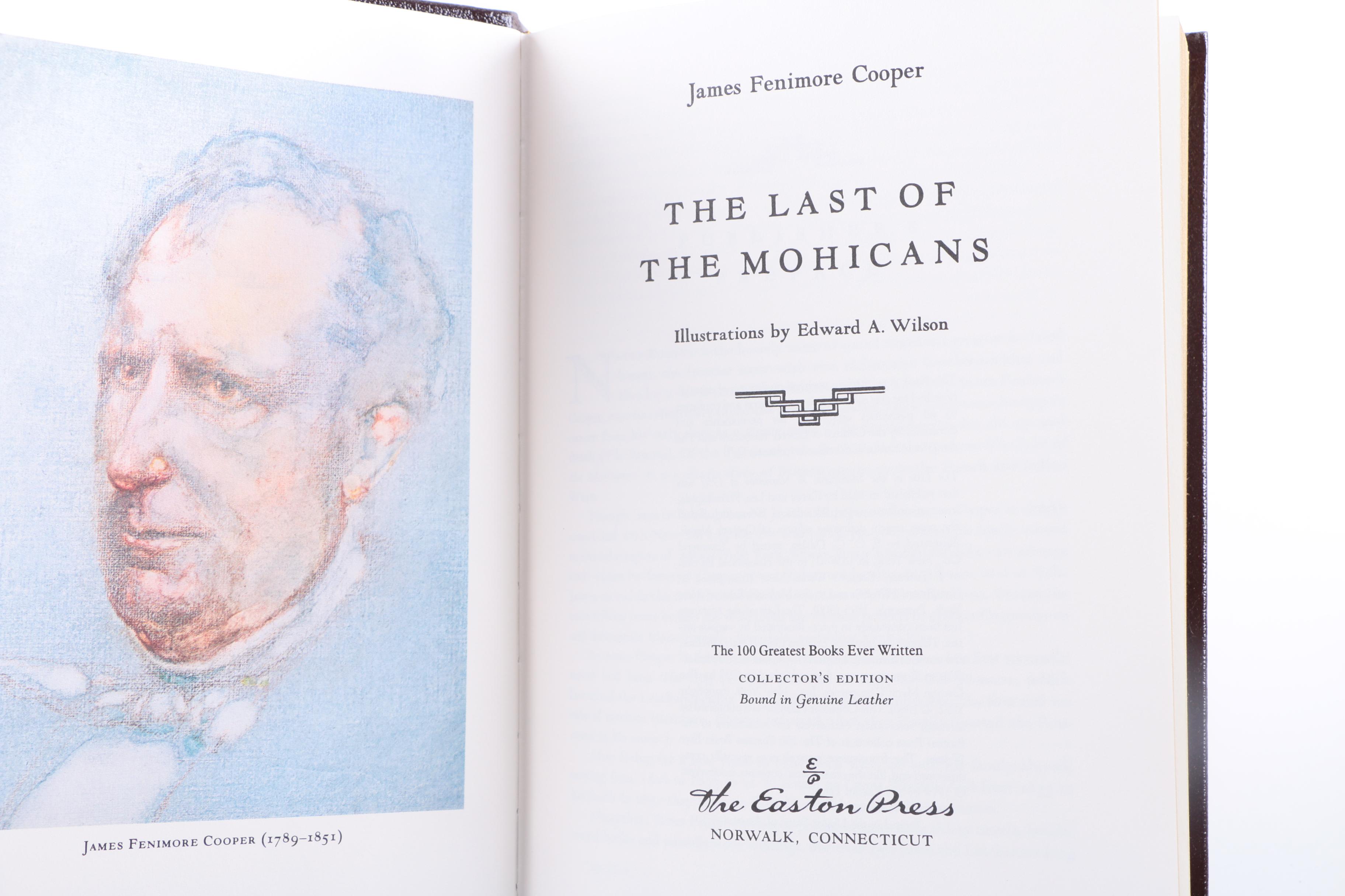 Easton Press "The 100 Greatest Books Ever Written" Collector's Edition Books