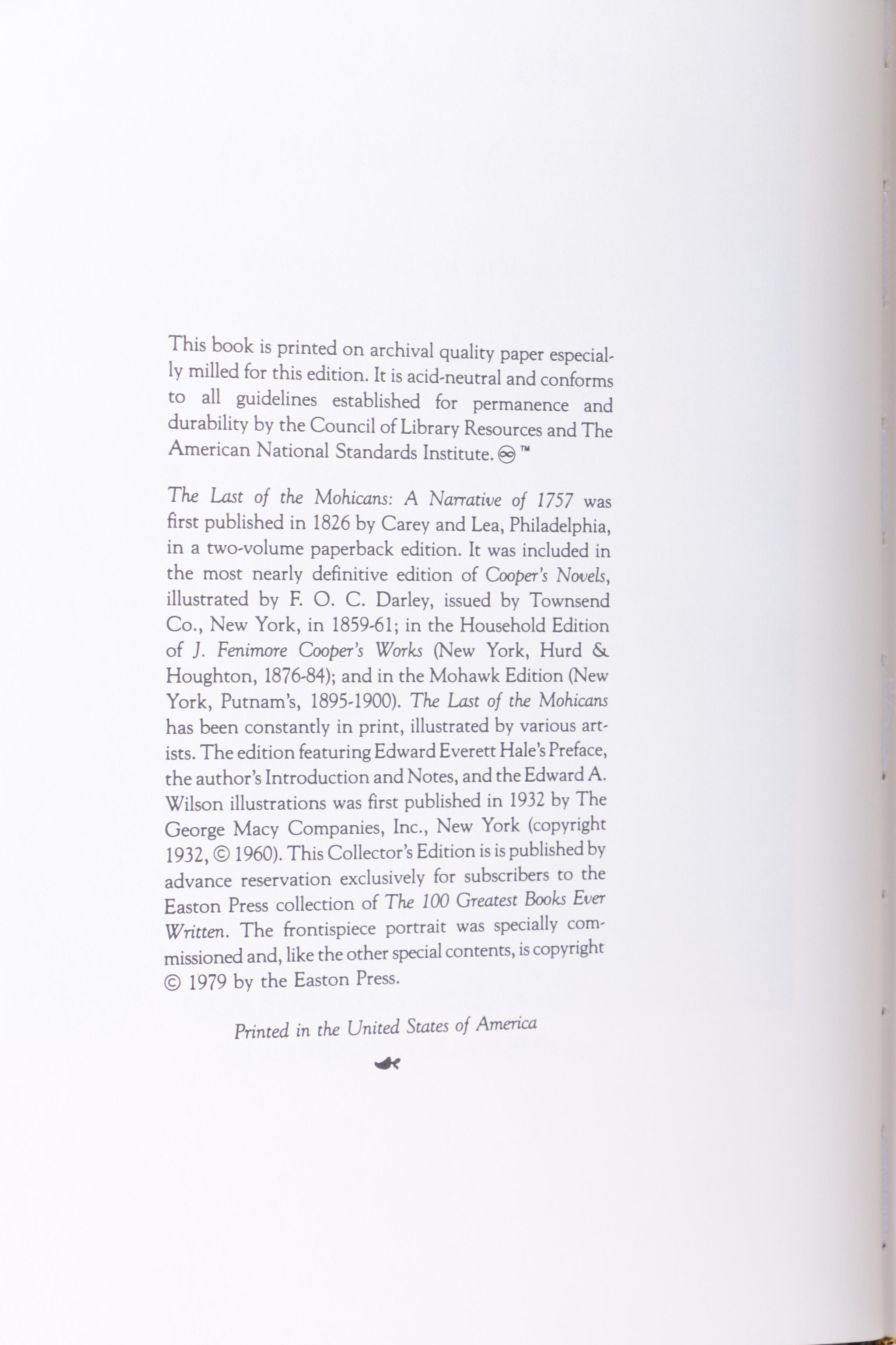 Easton Press "The 100 Greatest Books Ever Written" Collector's Edition Books