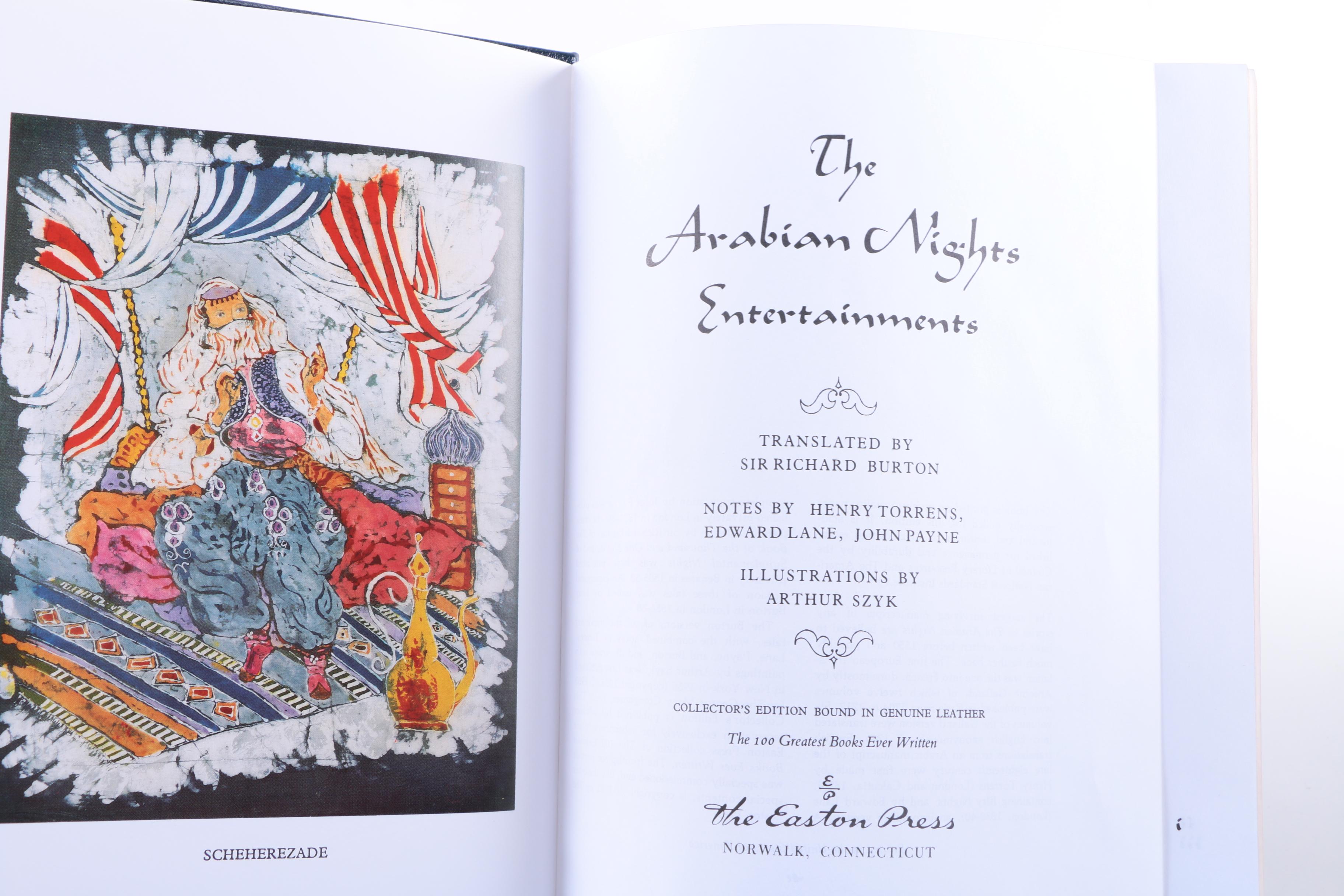 Easton Press "The 100 Greatest Books Ever Written" Collector's Edition Books