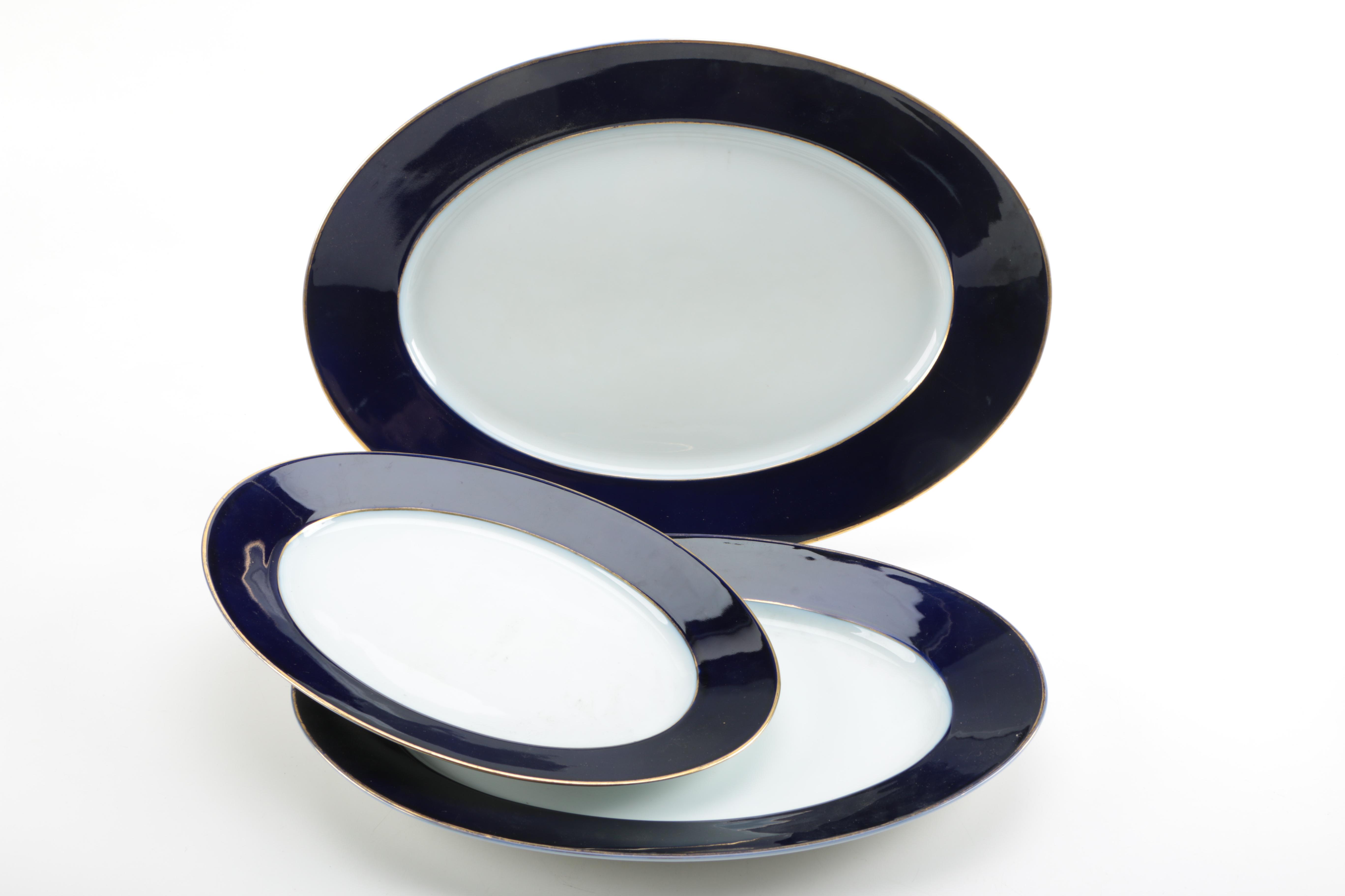 Rosenthal Cobalt Blue and Gold China Set