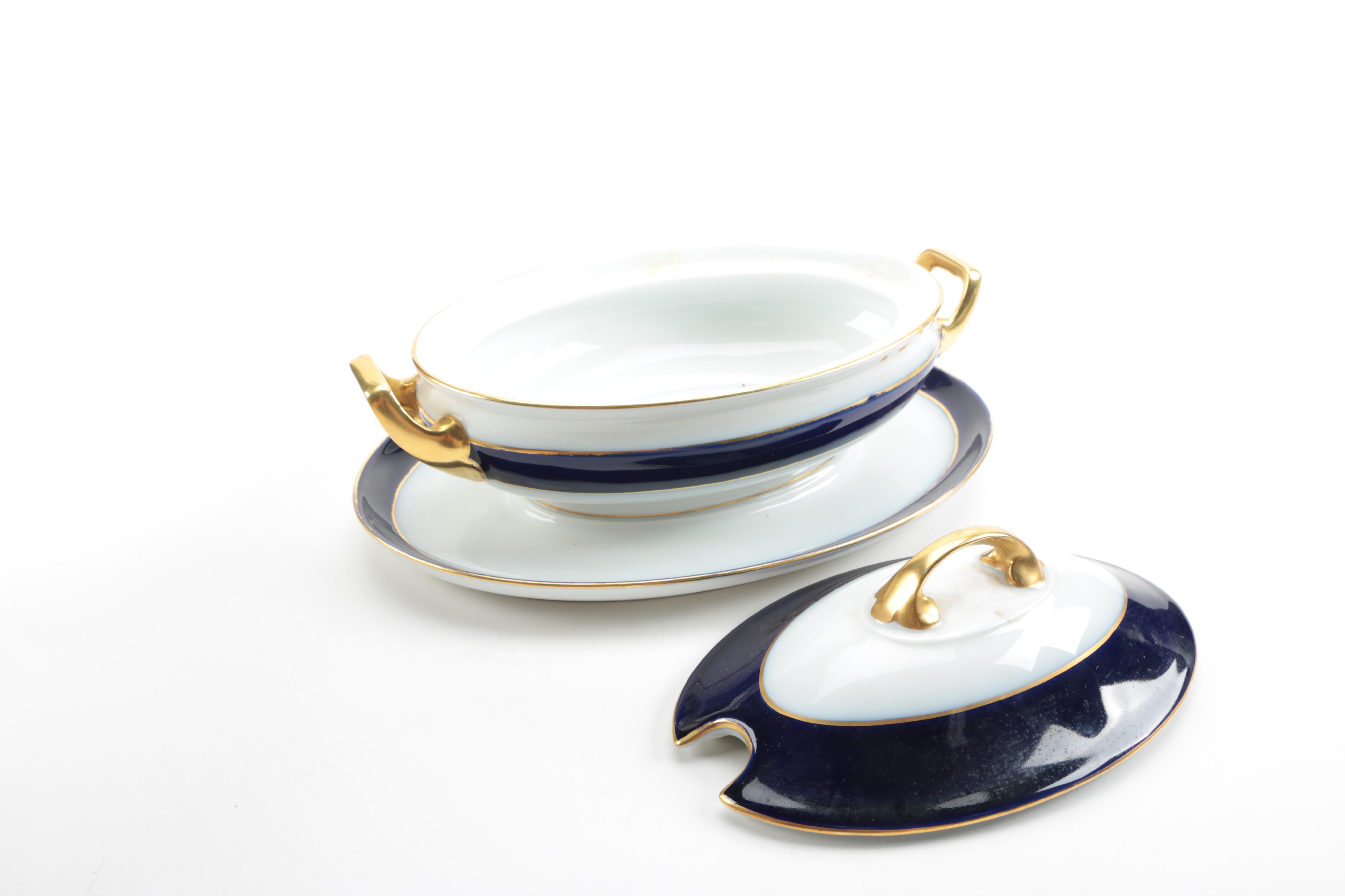 Rosenthal Cobalt Blue and Gold China Set