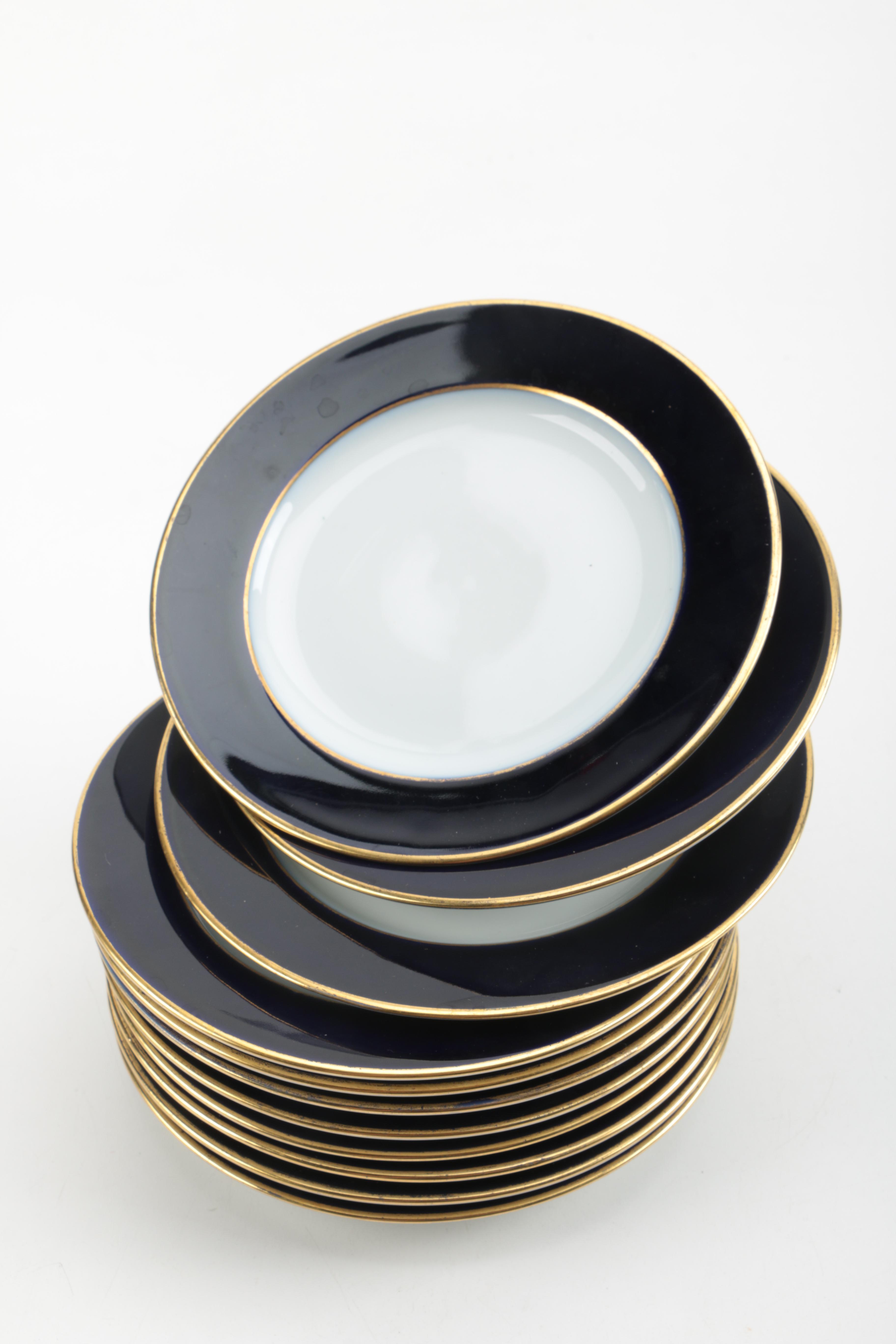 Rosenthal Cobalt Blue and Gold China Set