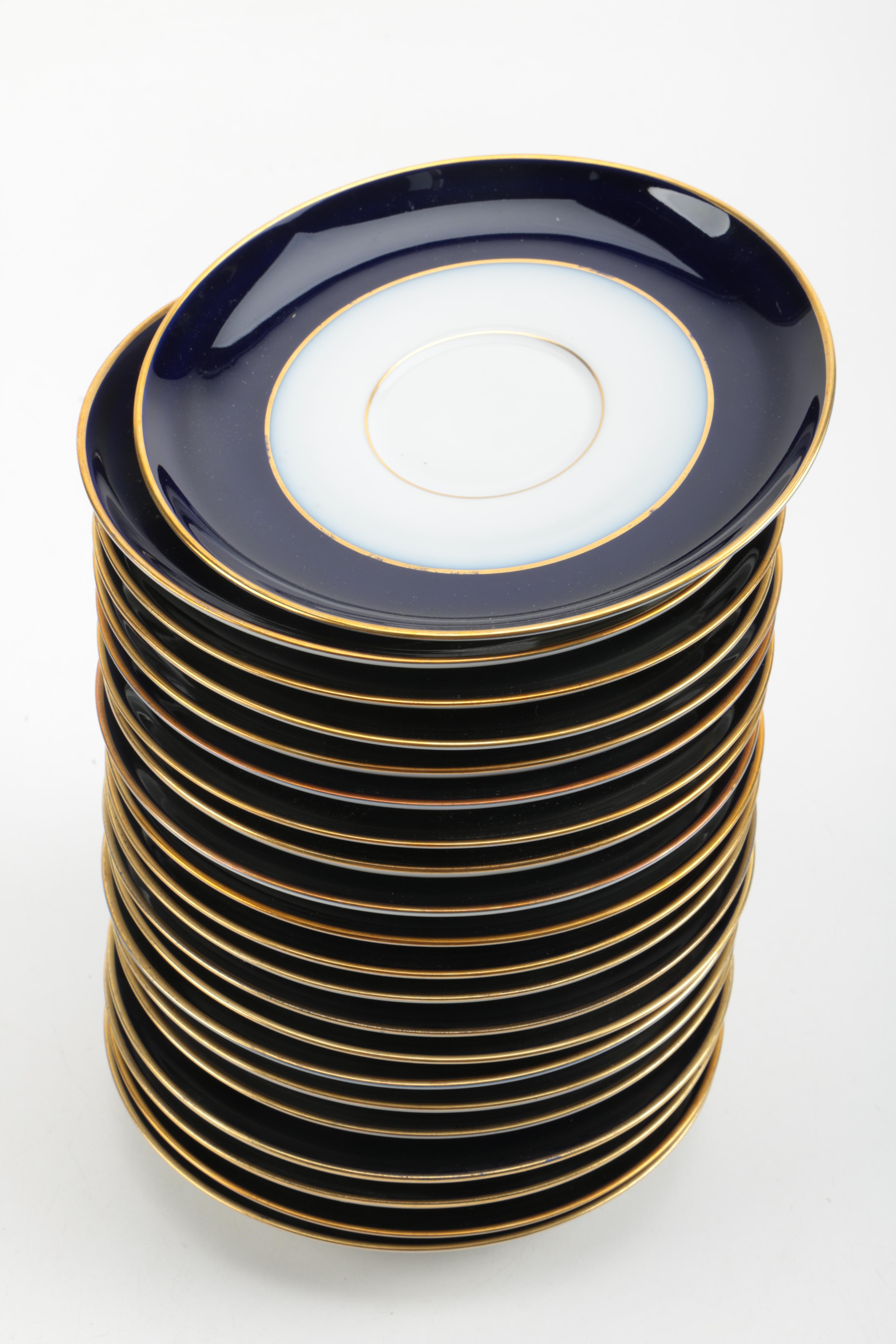 Rosenthal Cobalt Blue and Gold China Set