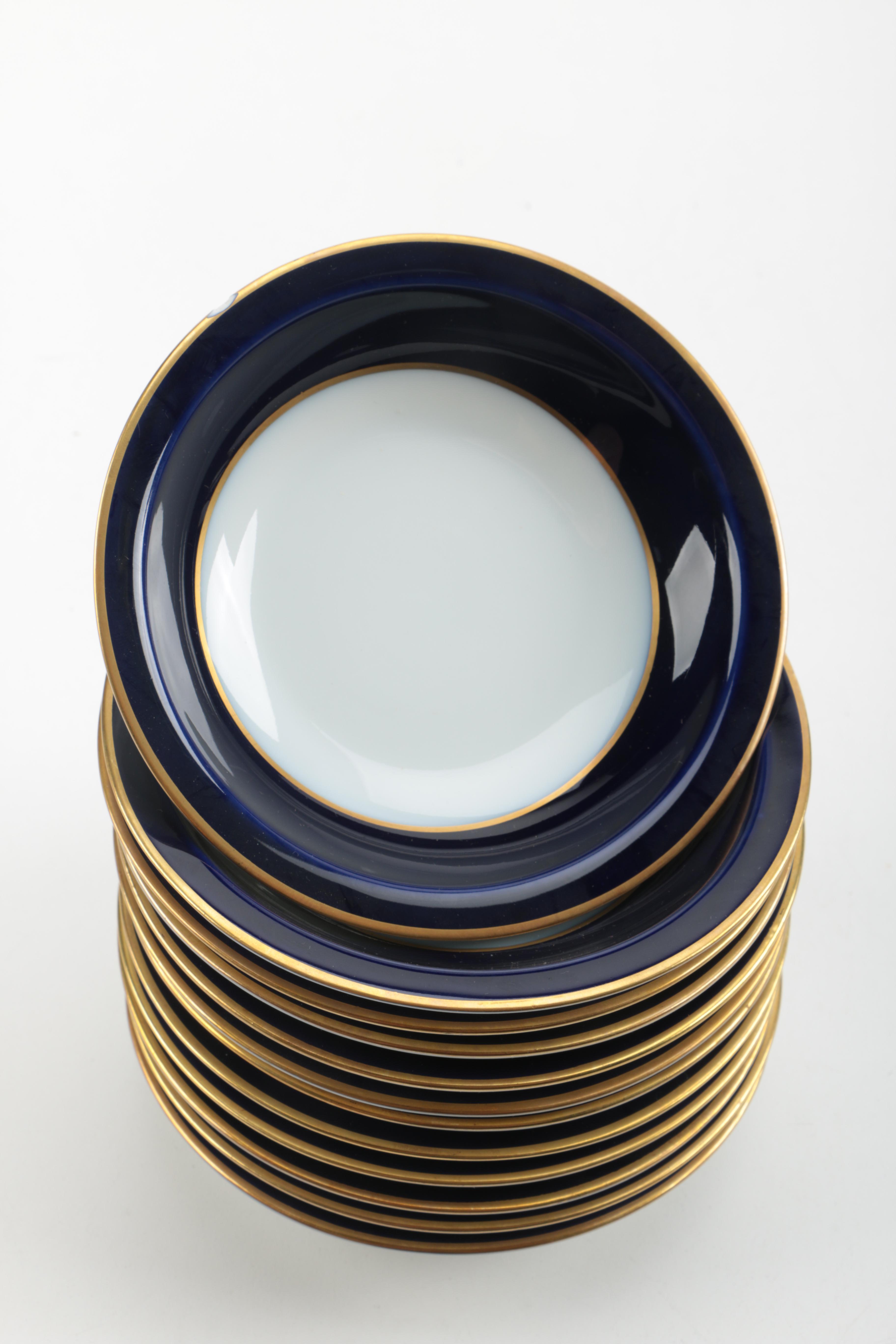Rosenthal Cobalt Blue and Gold China Set