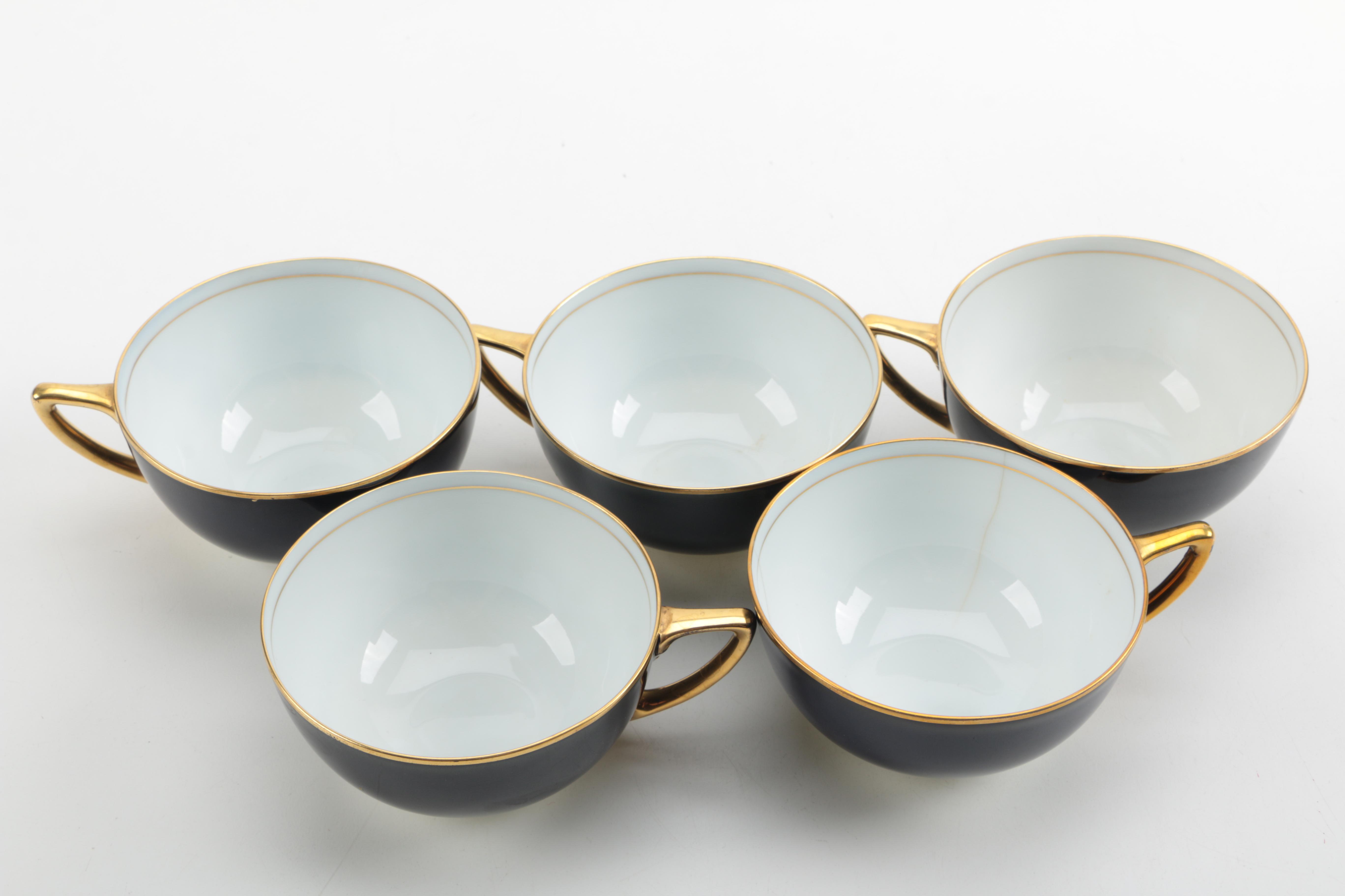 Rosenthal Cobalt Blue and Gold China Set