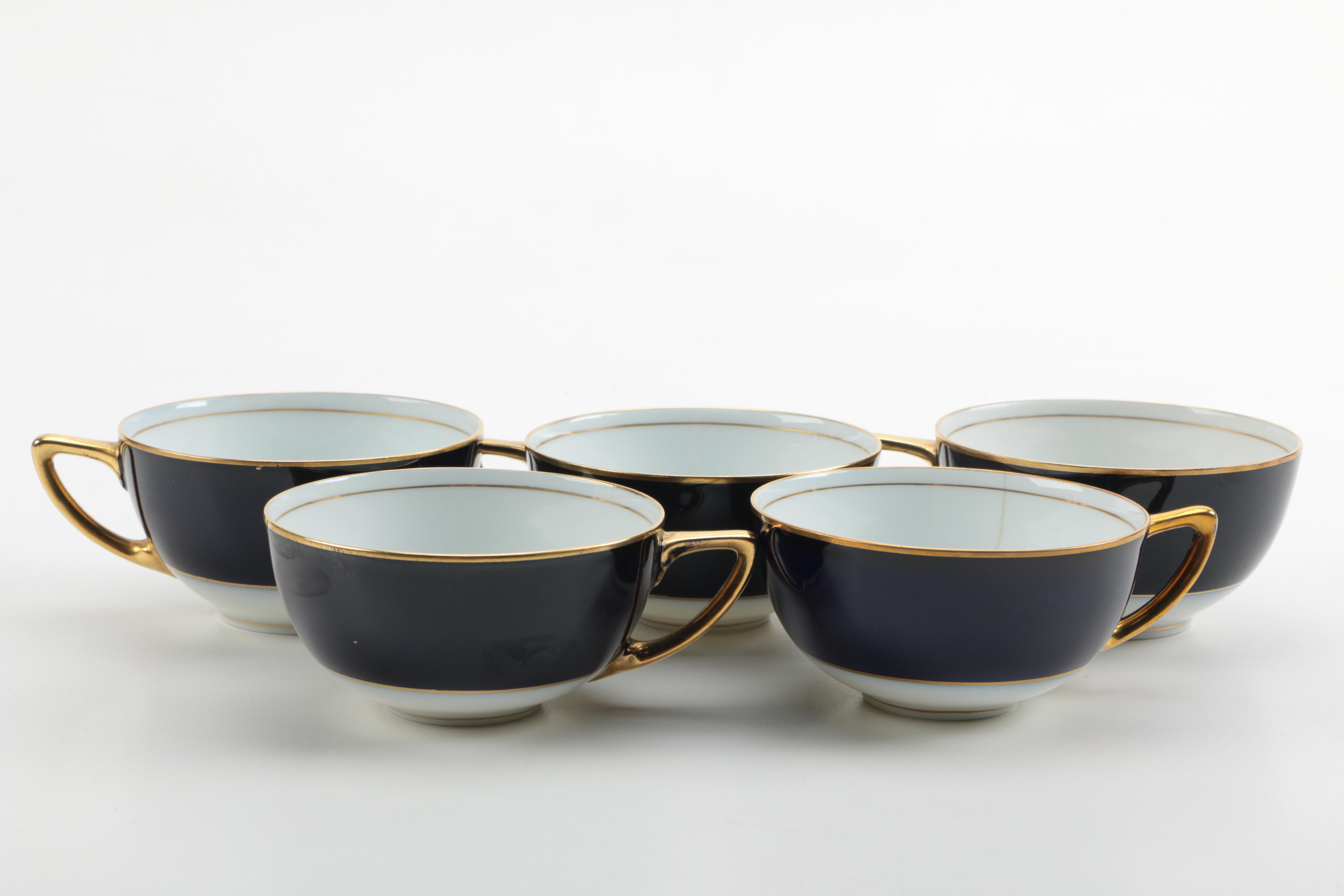 Rosenthal Cobalt Blue and Gold China Set