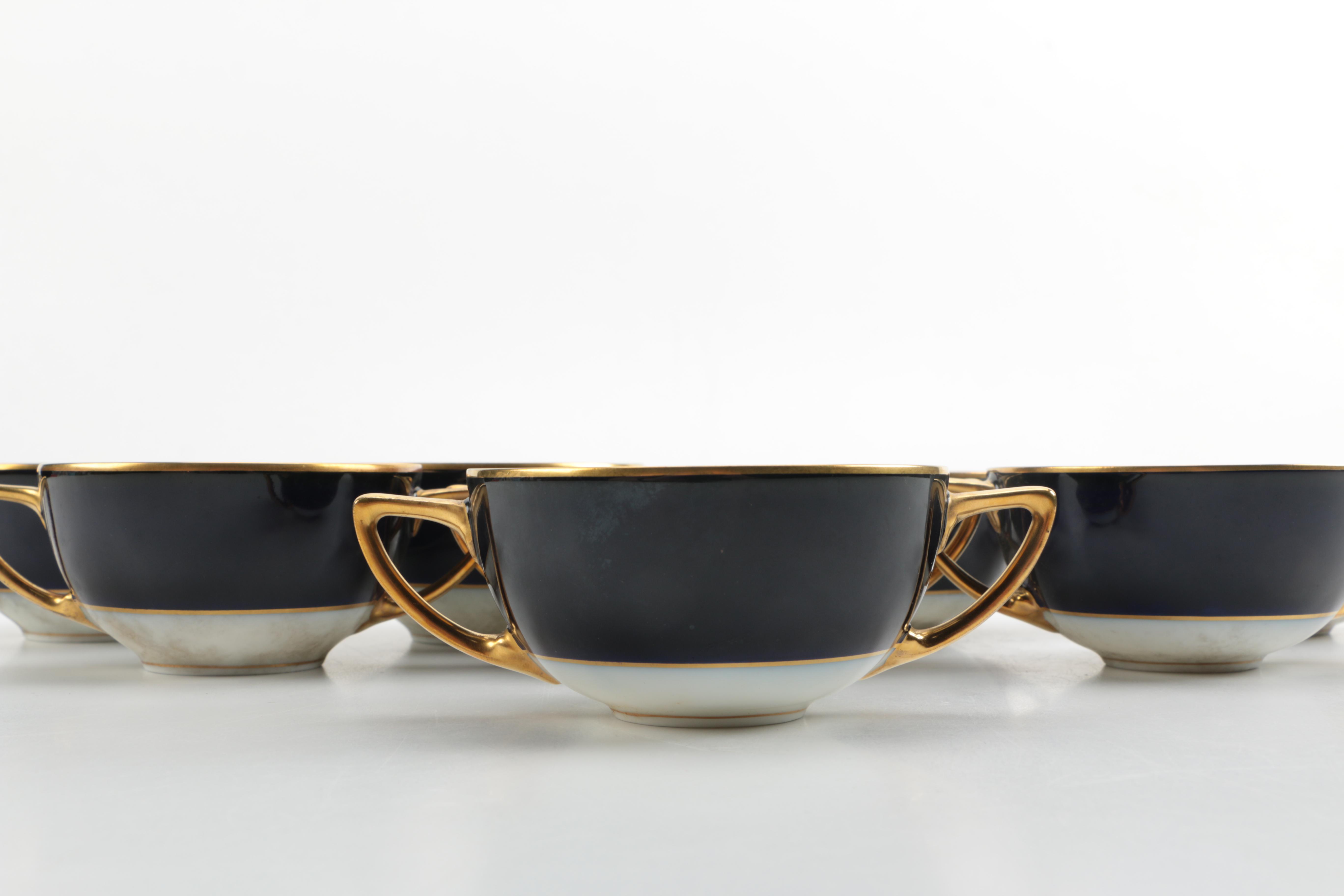 Rosenthal Cobalt Blue and Gold China Set