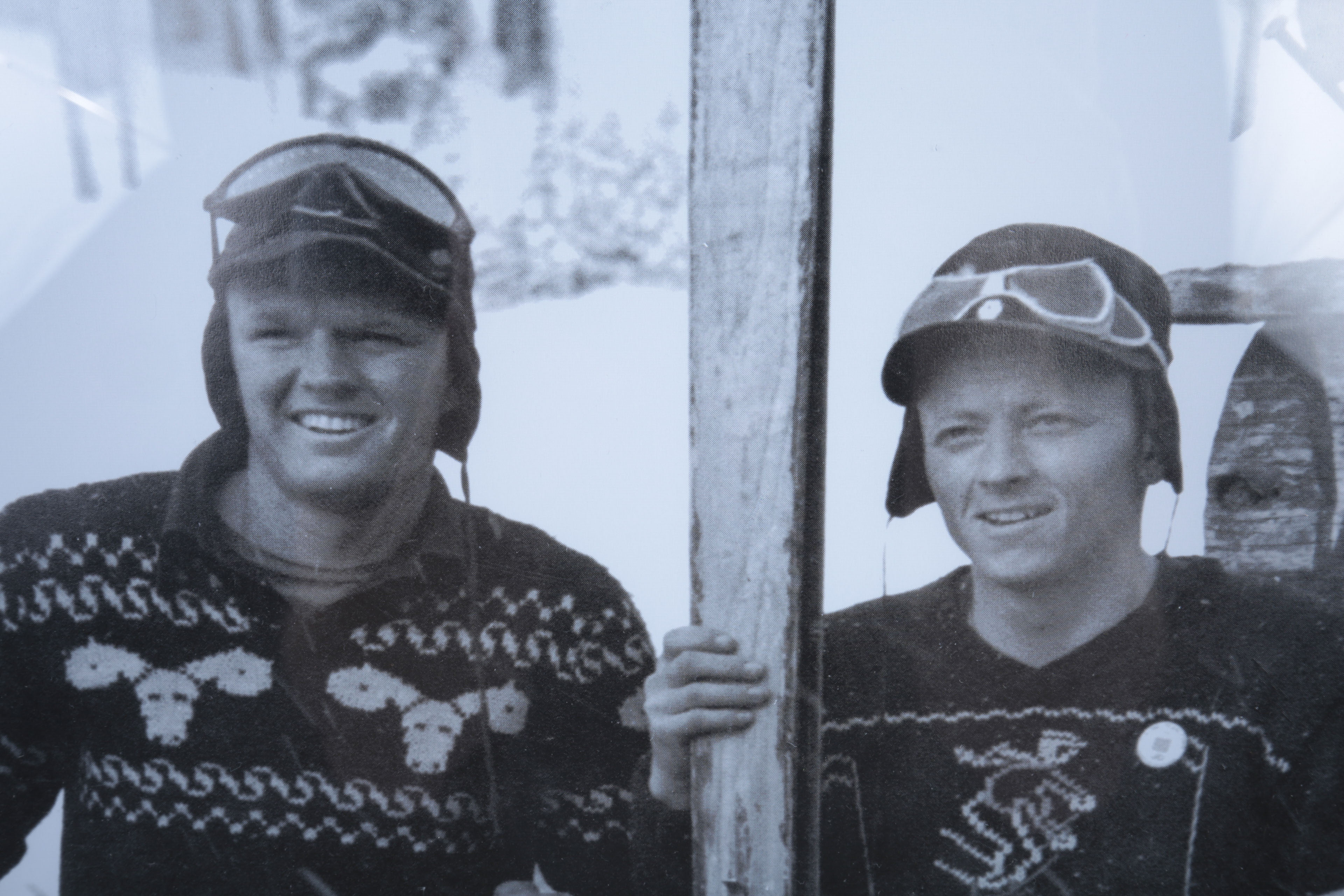 Warren Miller Autographed Poster and Framed Photograph