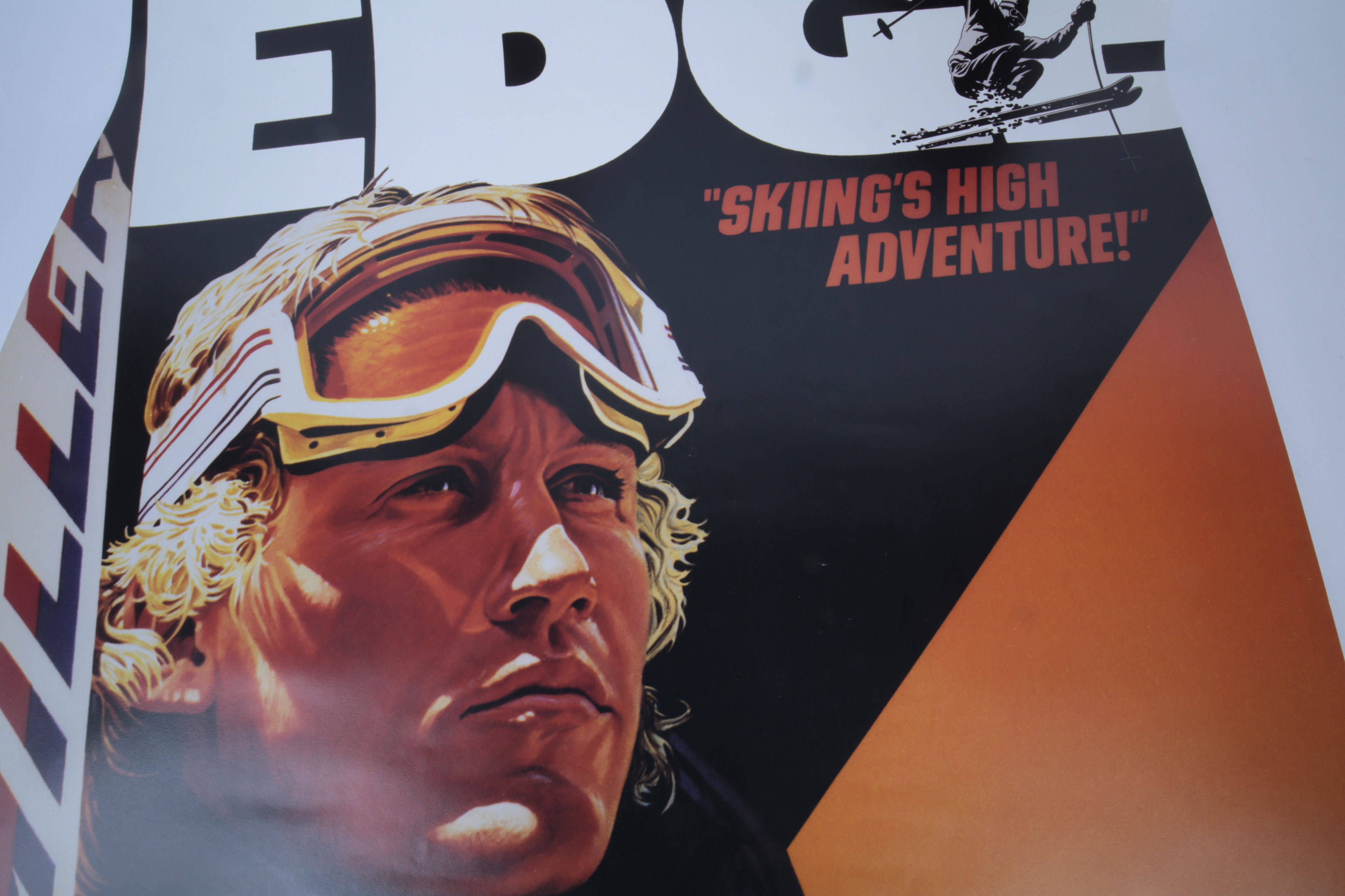 Warren Miller Autographed Poster and Framed Photograph