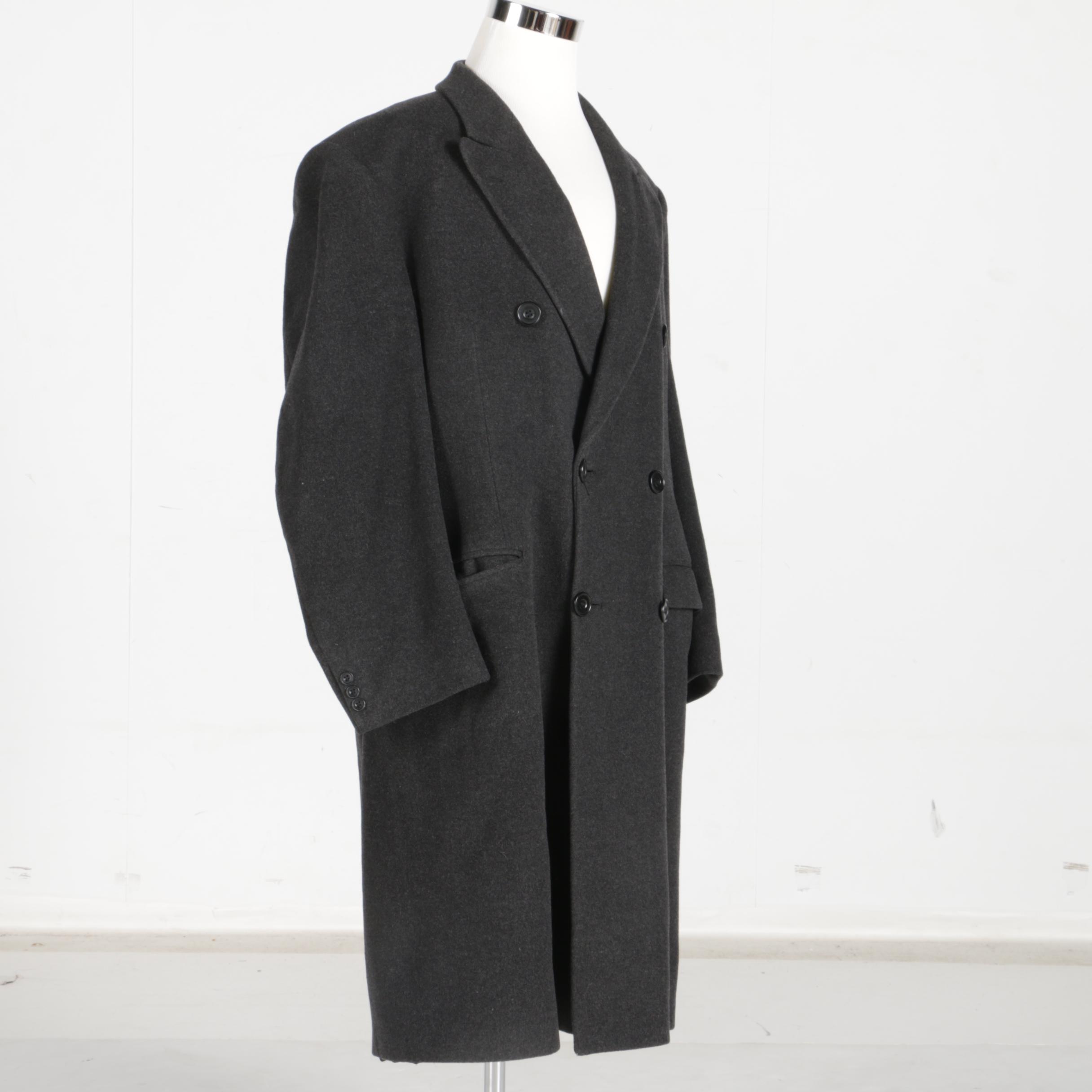 Men's Alexandre London Wool and Cashmere Coat