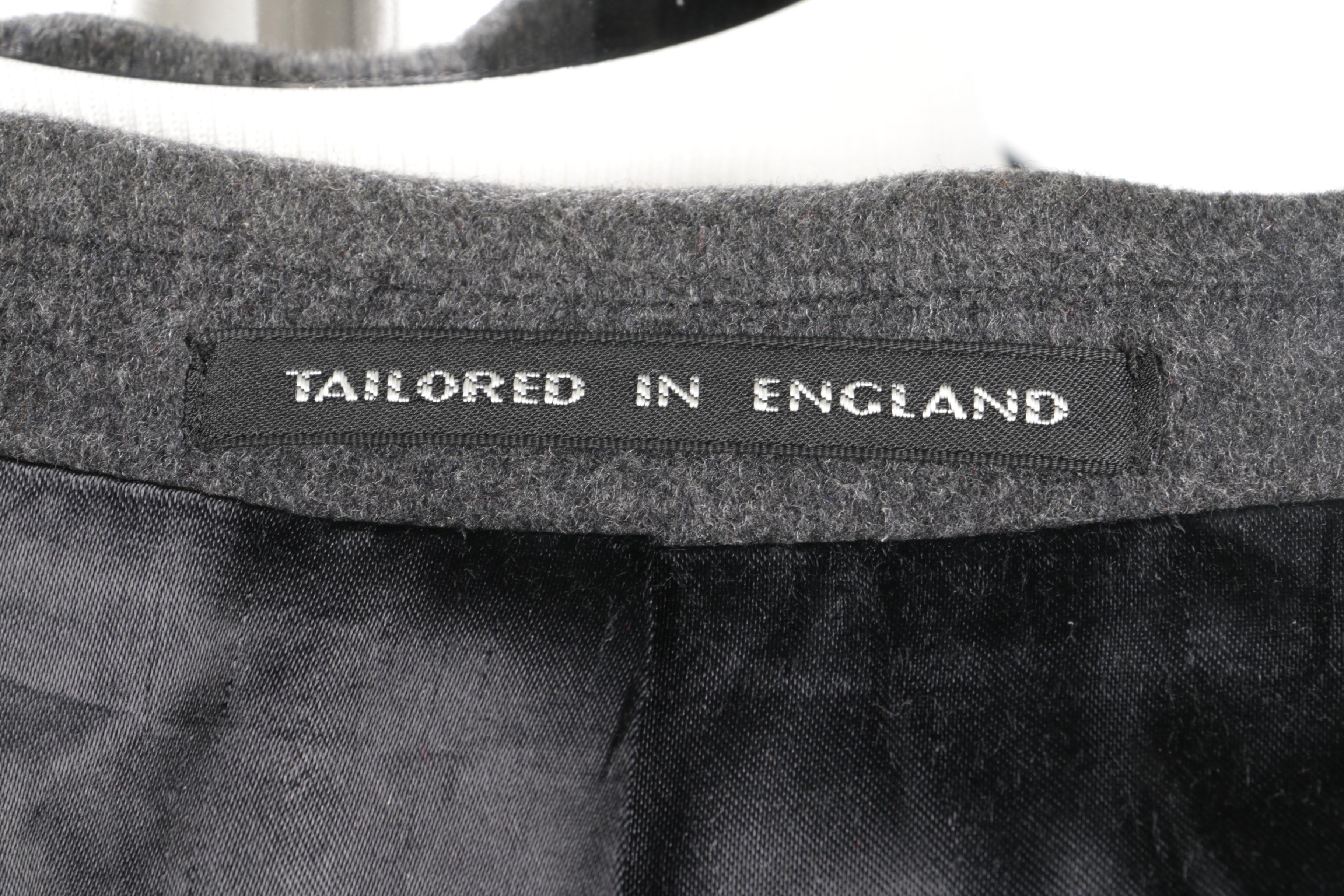 Men's Alexandre London Wool and Cashmere Coat