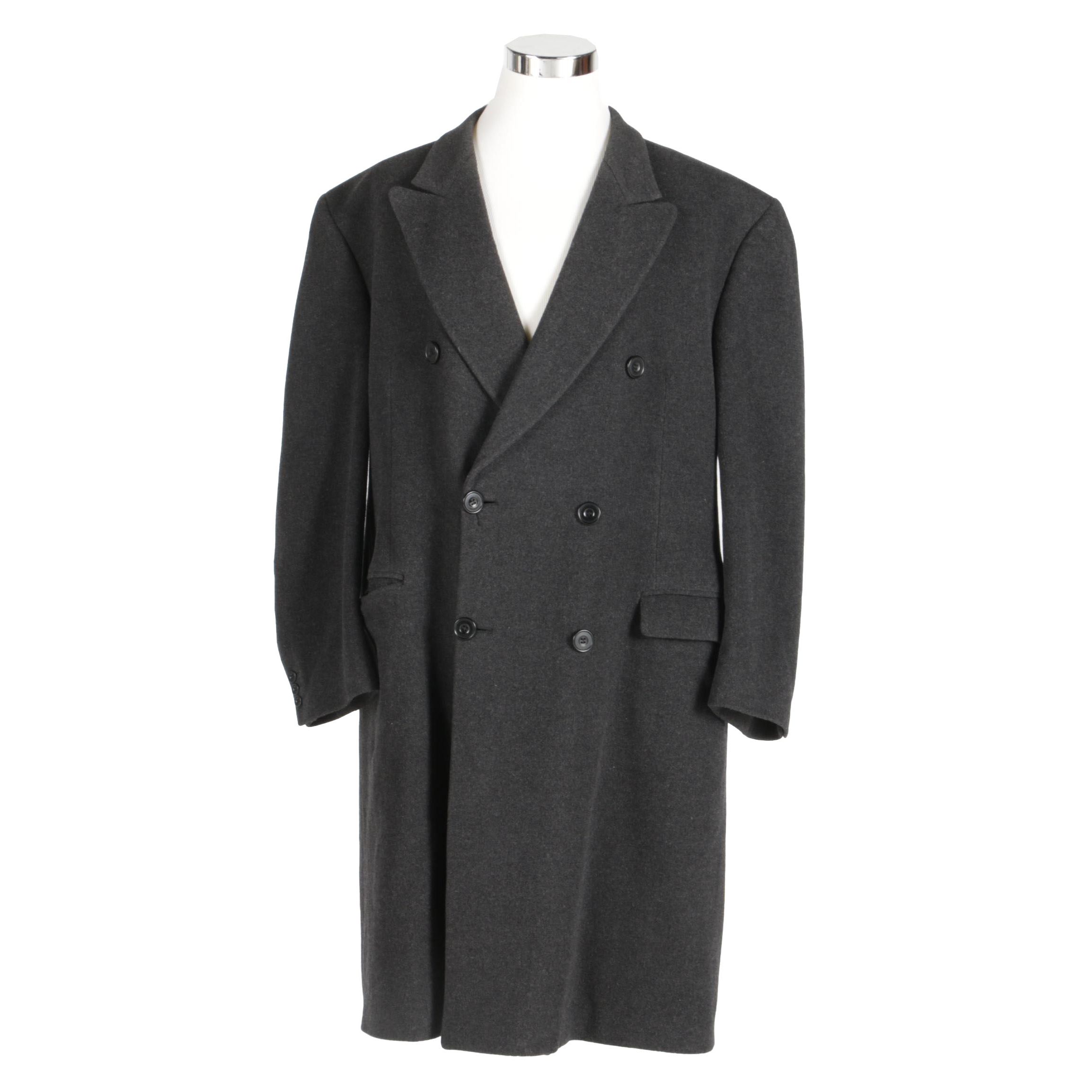 Men's Alexandre London Wool and Cashmere Coat