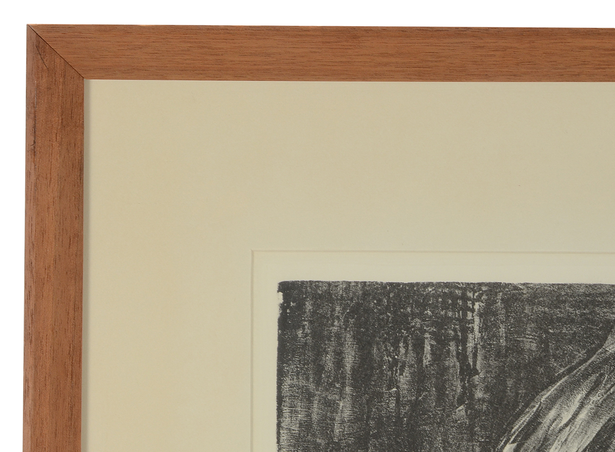 Marion Greenwood Signed Open Edition Reductive Lithograph "Girl"