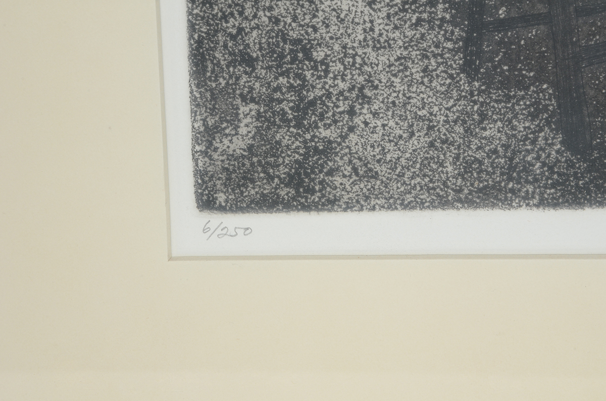 Lily Harmon Signed Limited Edition Aquatint Etching