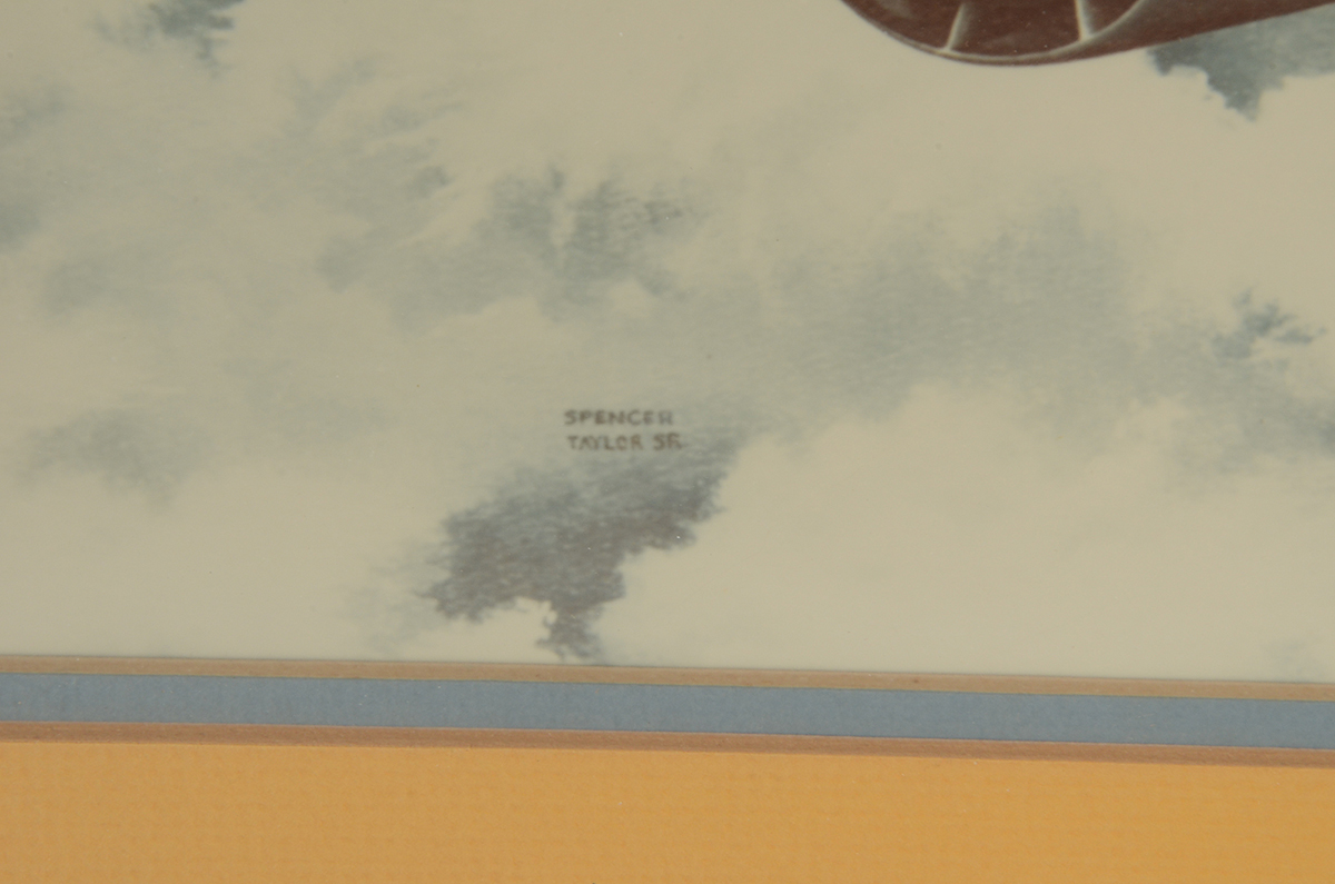 Offset Lithographic Reproduction after Spencer Taylor Aerial Work