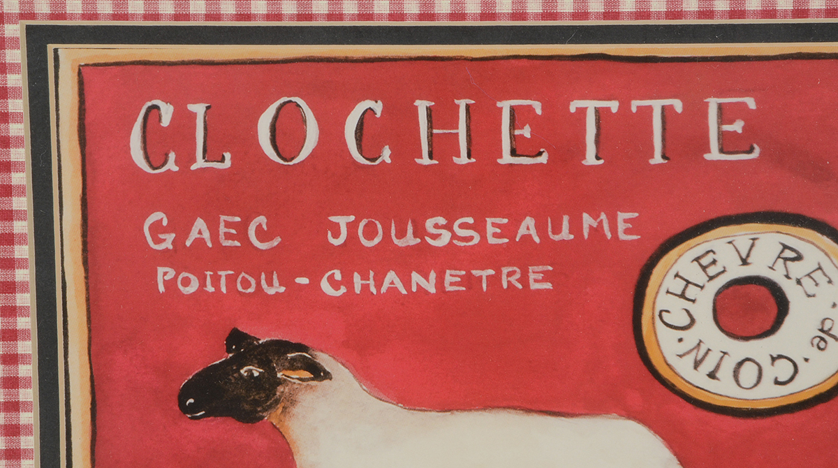 Katharine Gracey Decorative Offset Lithograph "Clochette"