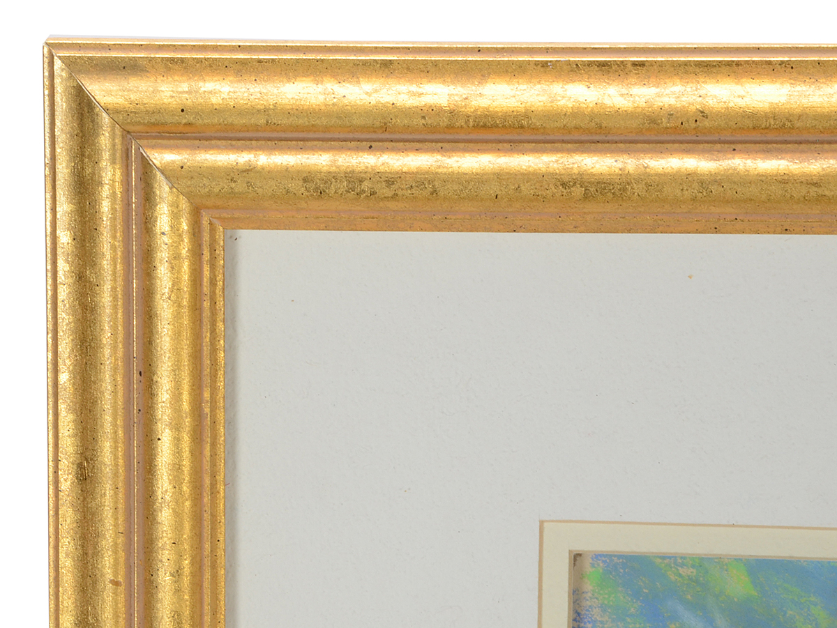 Miriam Warfield Original Pastel Drawing "New Hope Bridge"