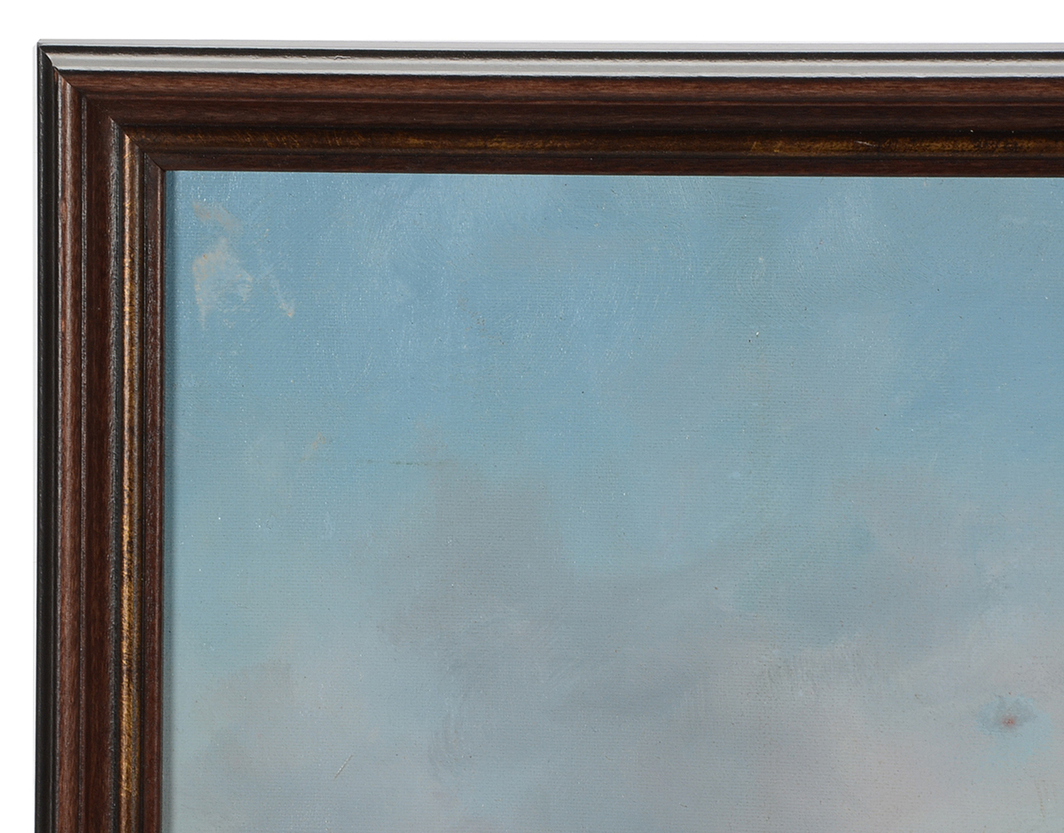 Hoffman Original Acrylic Painting on Academy Board