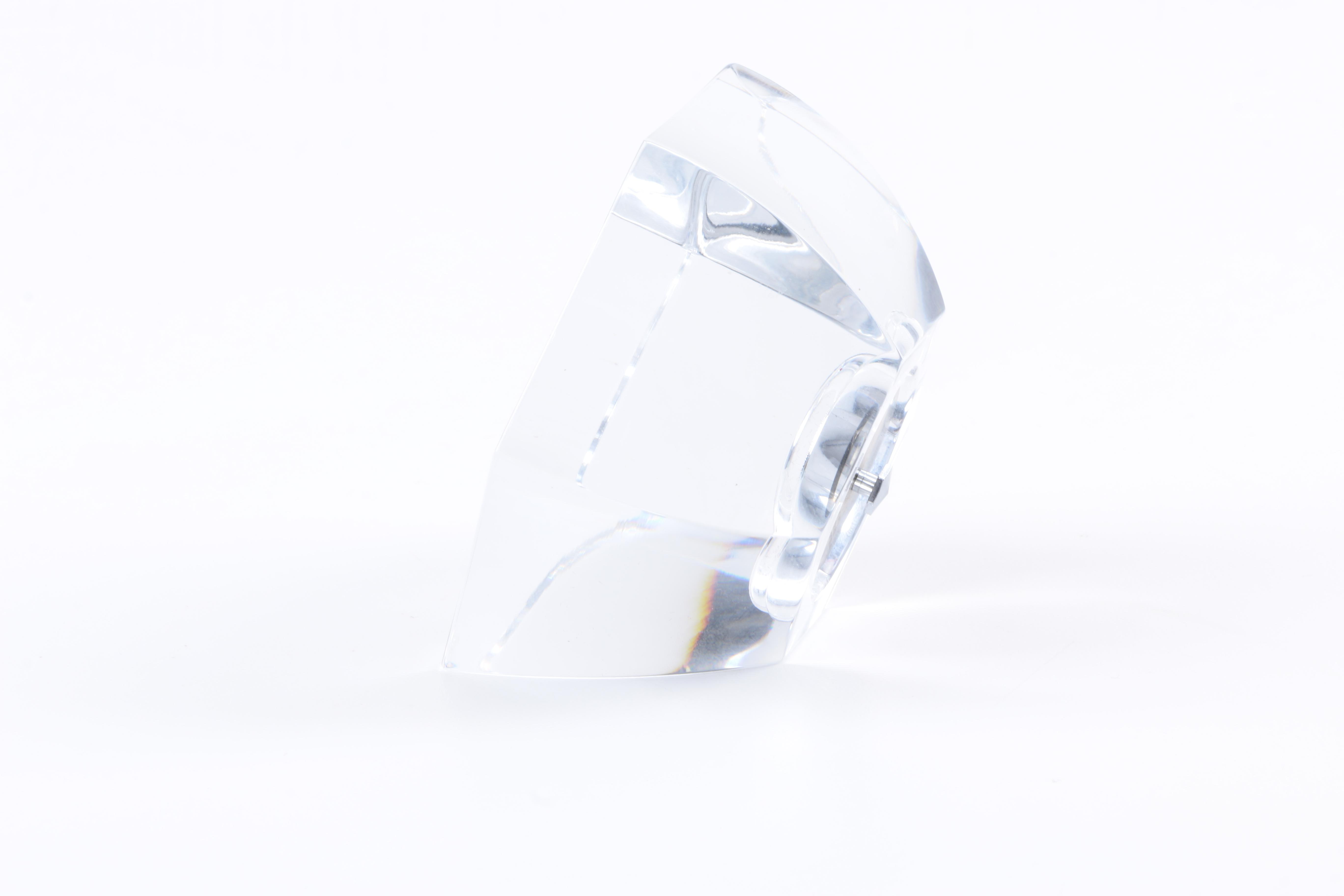 Baccarat "Malmaison" Crystal Clock