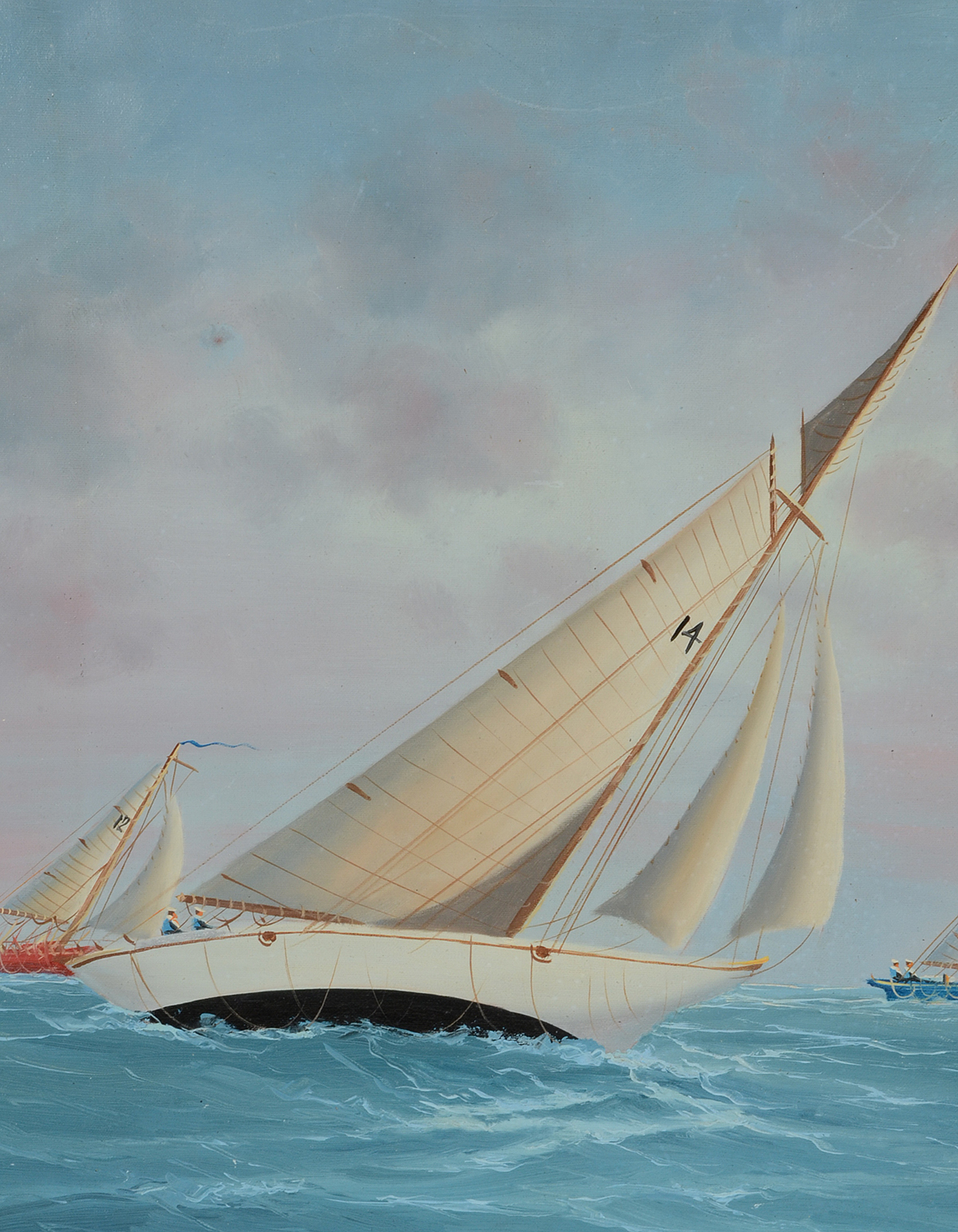 Hoffman Original Acrylic Painting on Academy Board