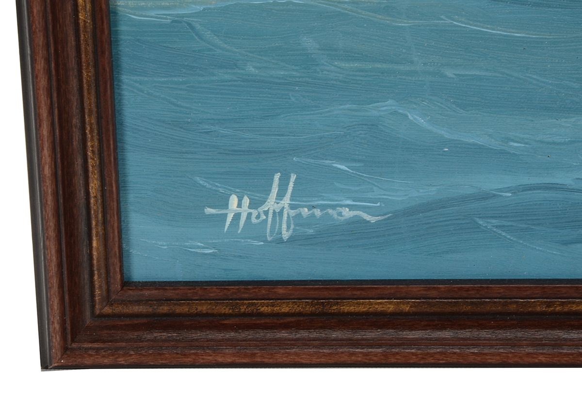 Hoffman Original Acrylic Painting on Academy Board