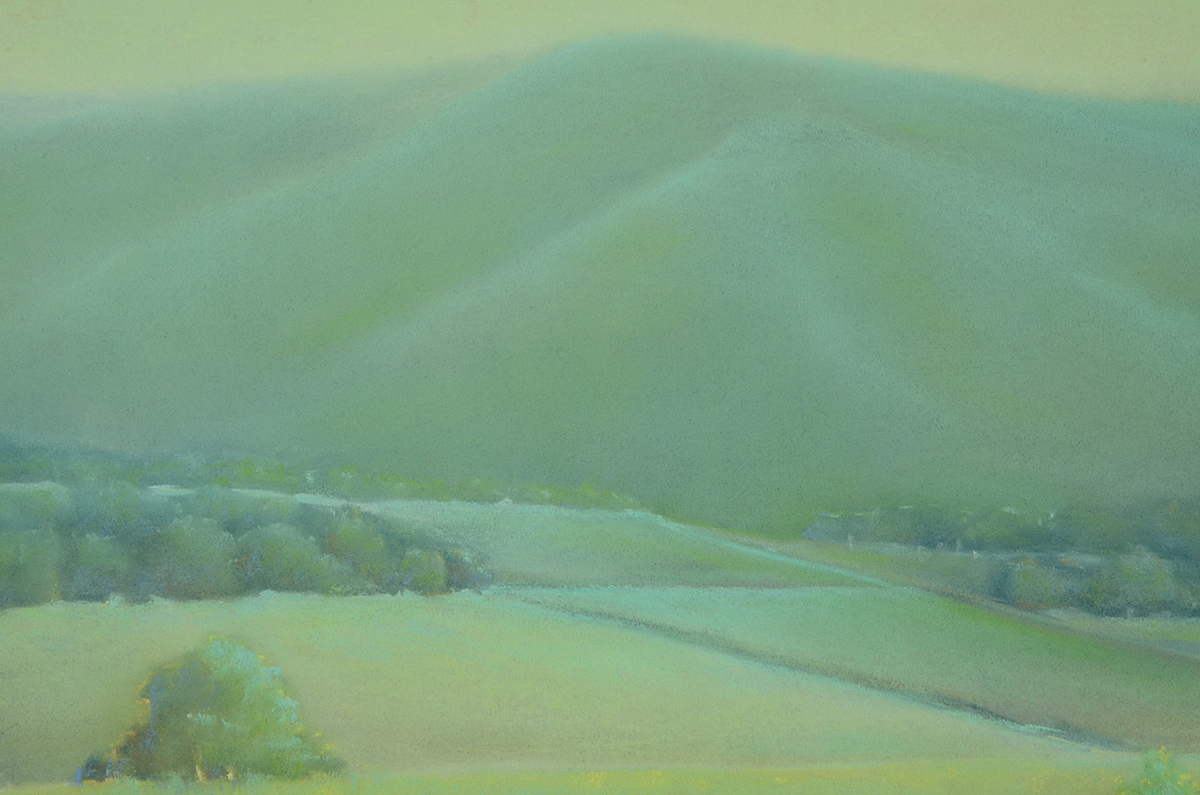 A. J. Smith Original 1999 Pastel Landscape on Paper