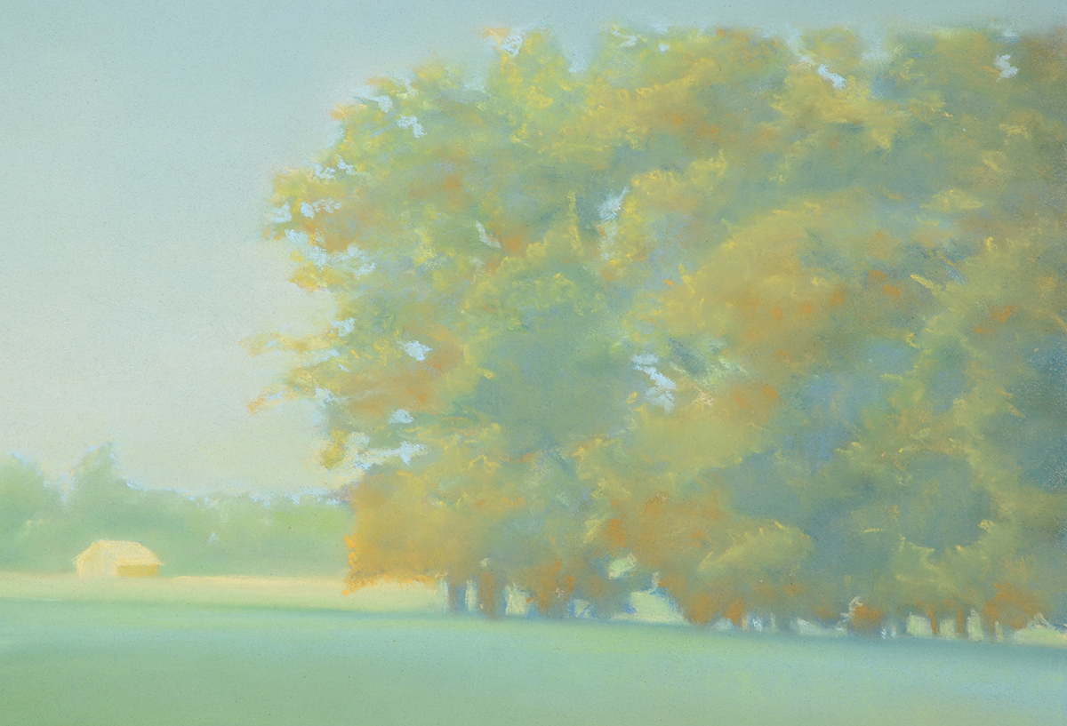 A. J. Smith Original 1999 Pastel Landscape on Paper