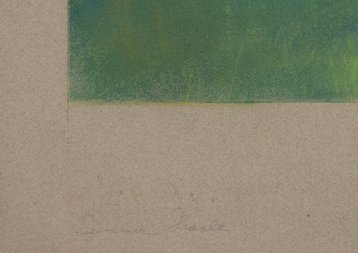 A. J. Smith Original 1999 Pastel Landscape on Paper