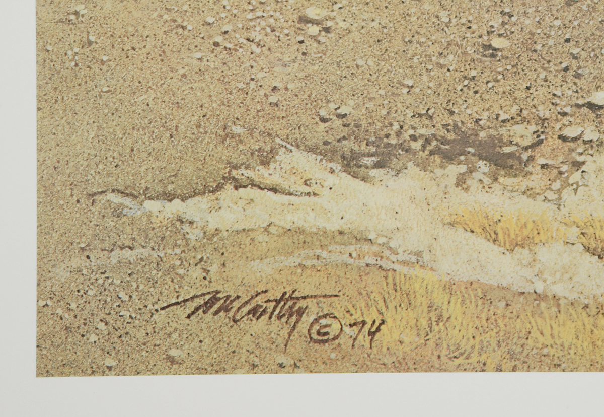 Frank McCarthy Signed Limited Edition Offset Lithograph "The Fireboat"