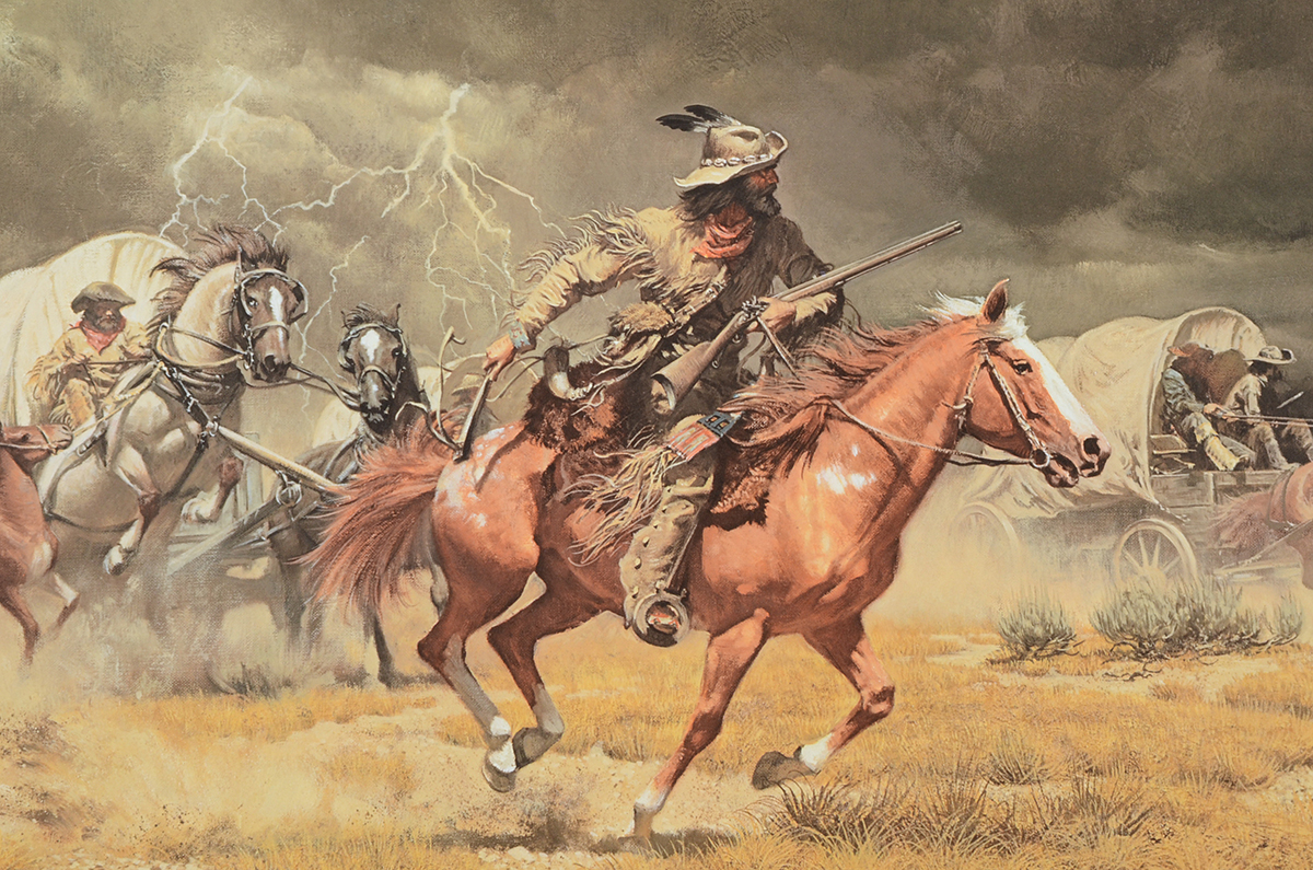 Frank McCarthy Signed Limited Edition Offset Lithograph "Spooked"