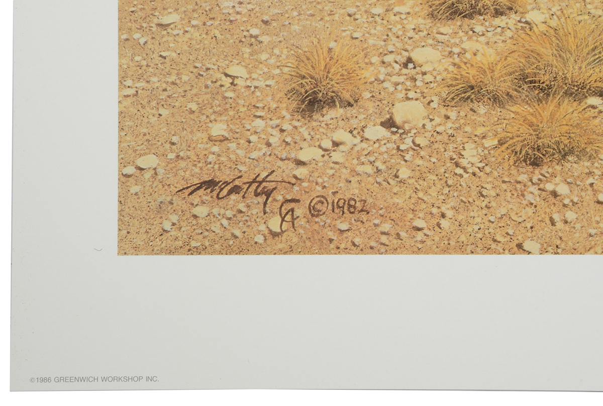 Frank McCarthy Signed Limited Edition Offset Lithograph "Spooked"