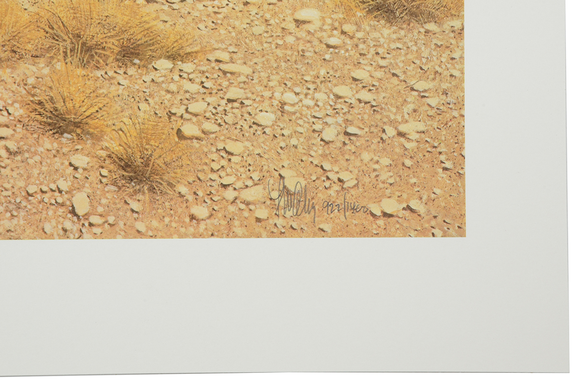 Frank McCarthy Signed Limited Edition Offset Lithograph "Spooked"