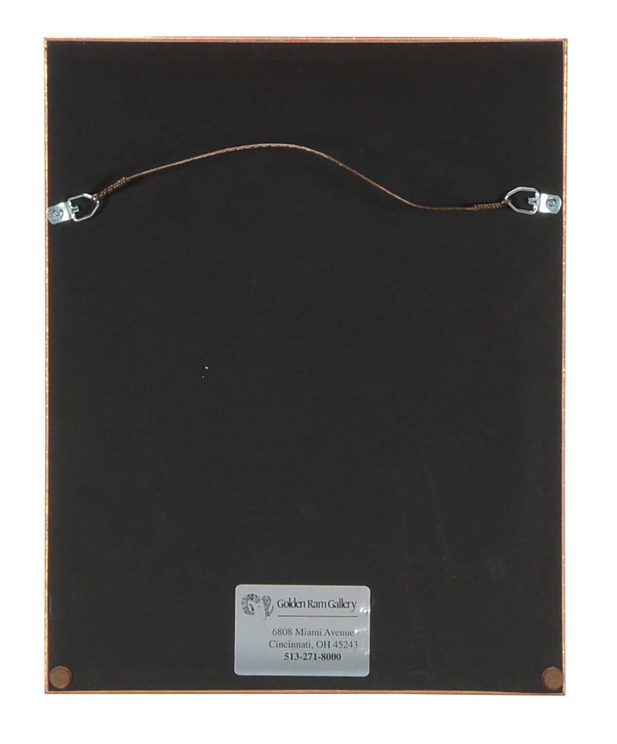 Signed Hand-Colored Etching of German Streetscape