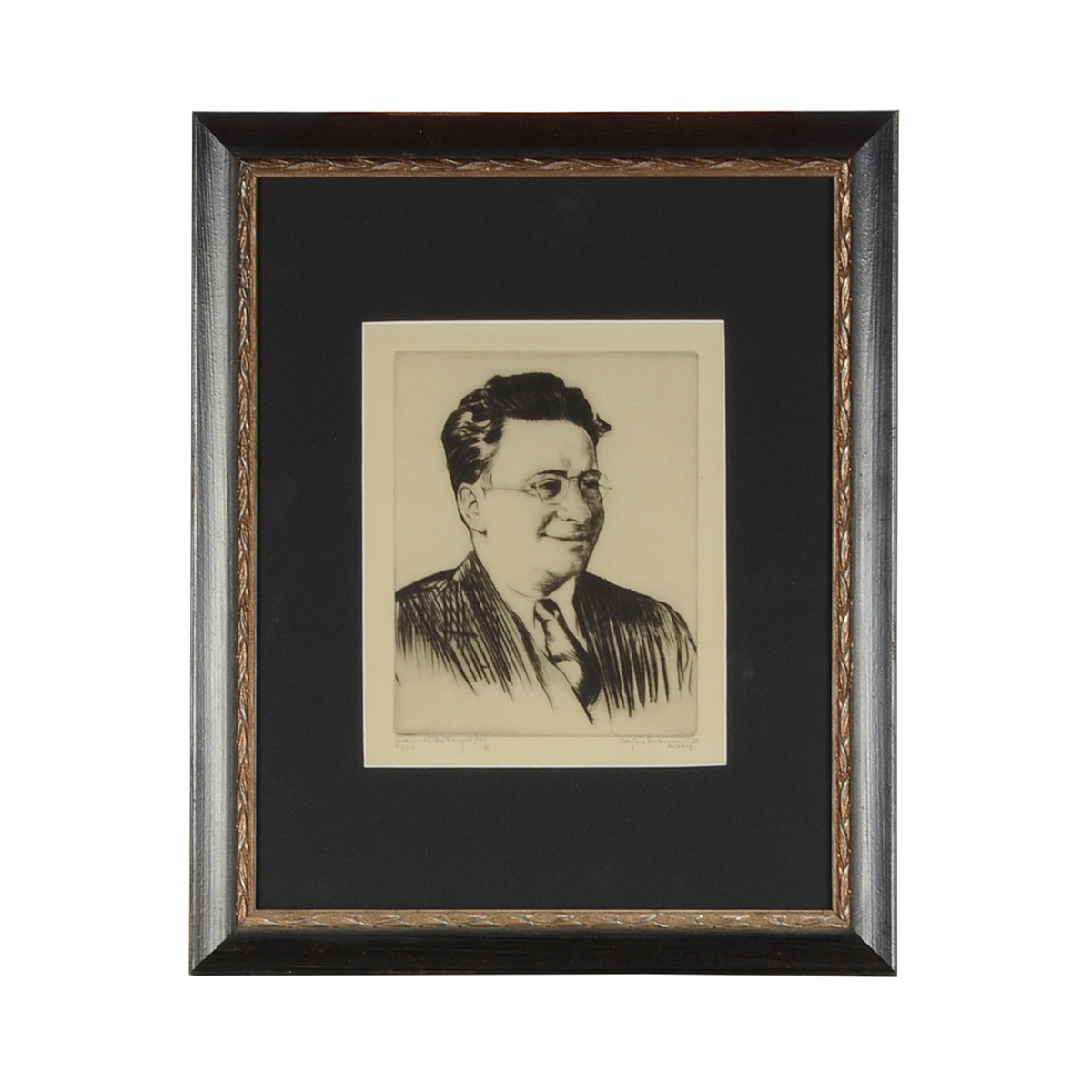 Dayton Brown Signed 1930 Limited Edition Engraving