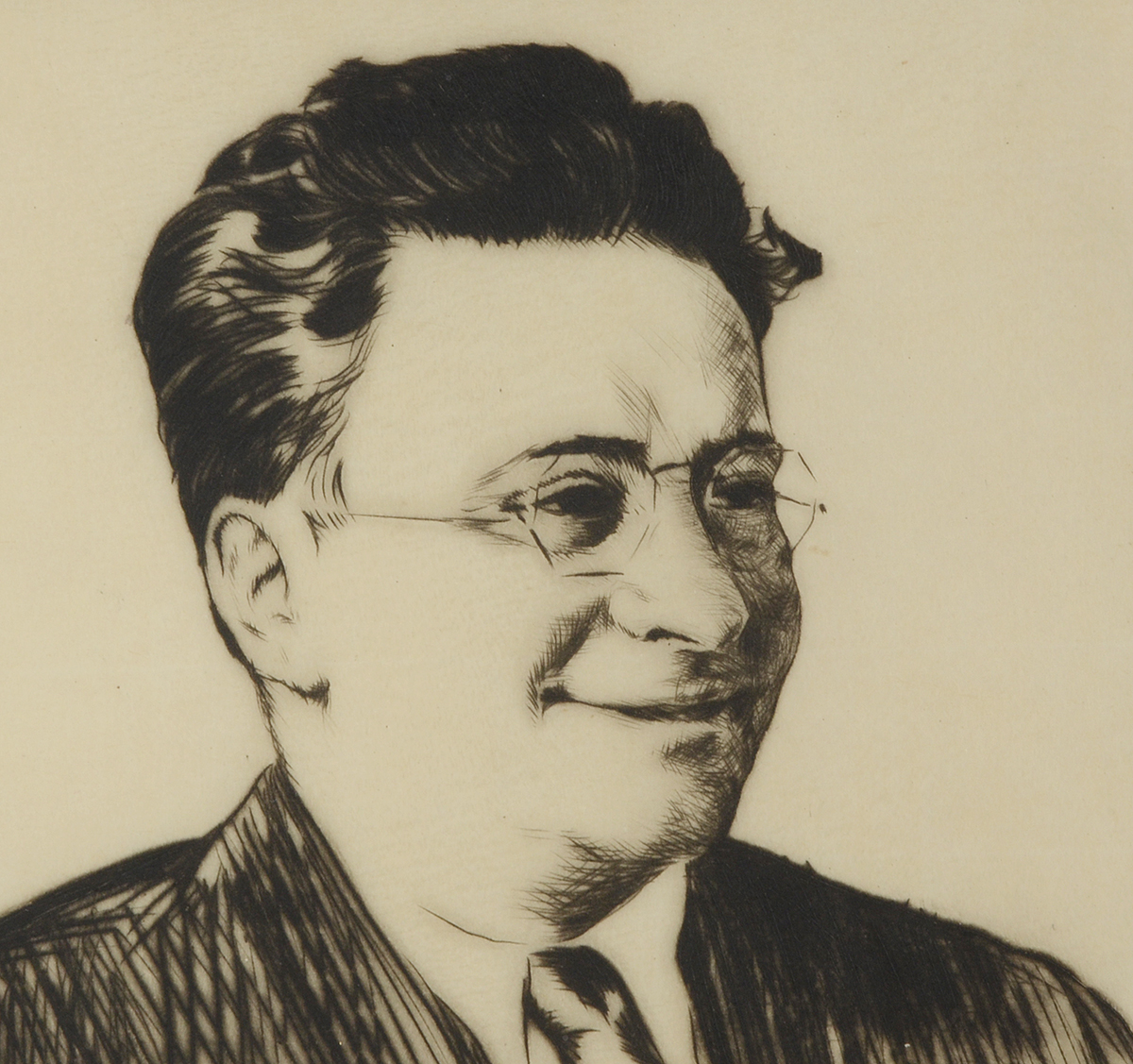 Dayton Brown Signed 1930 Limited Edition Engraving