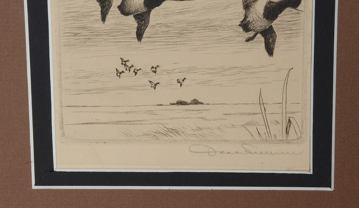 Dean Sumner Signed Original Drypoint Etching