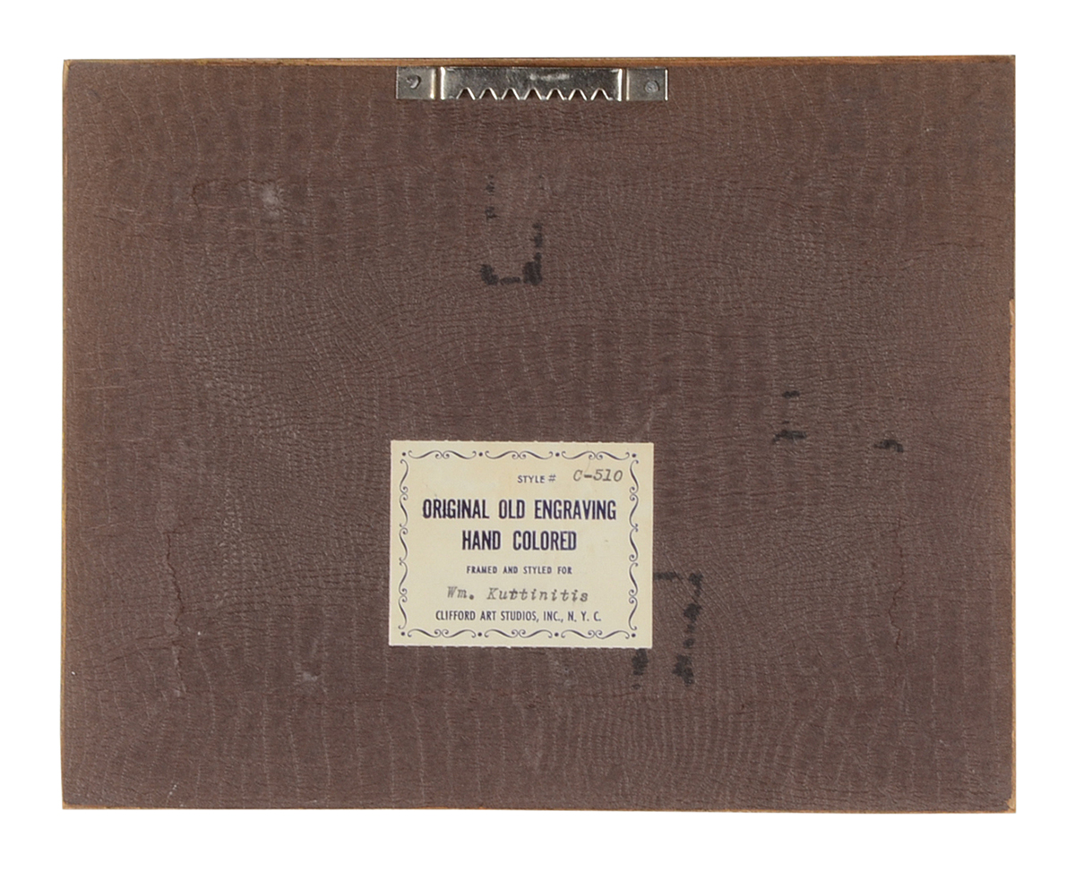 Hand-Colored Steel Plate Engraving of the Cambusnethan Priory