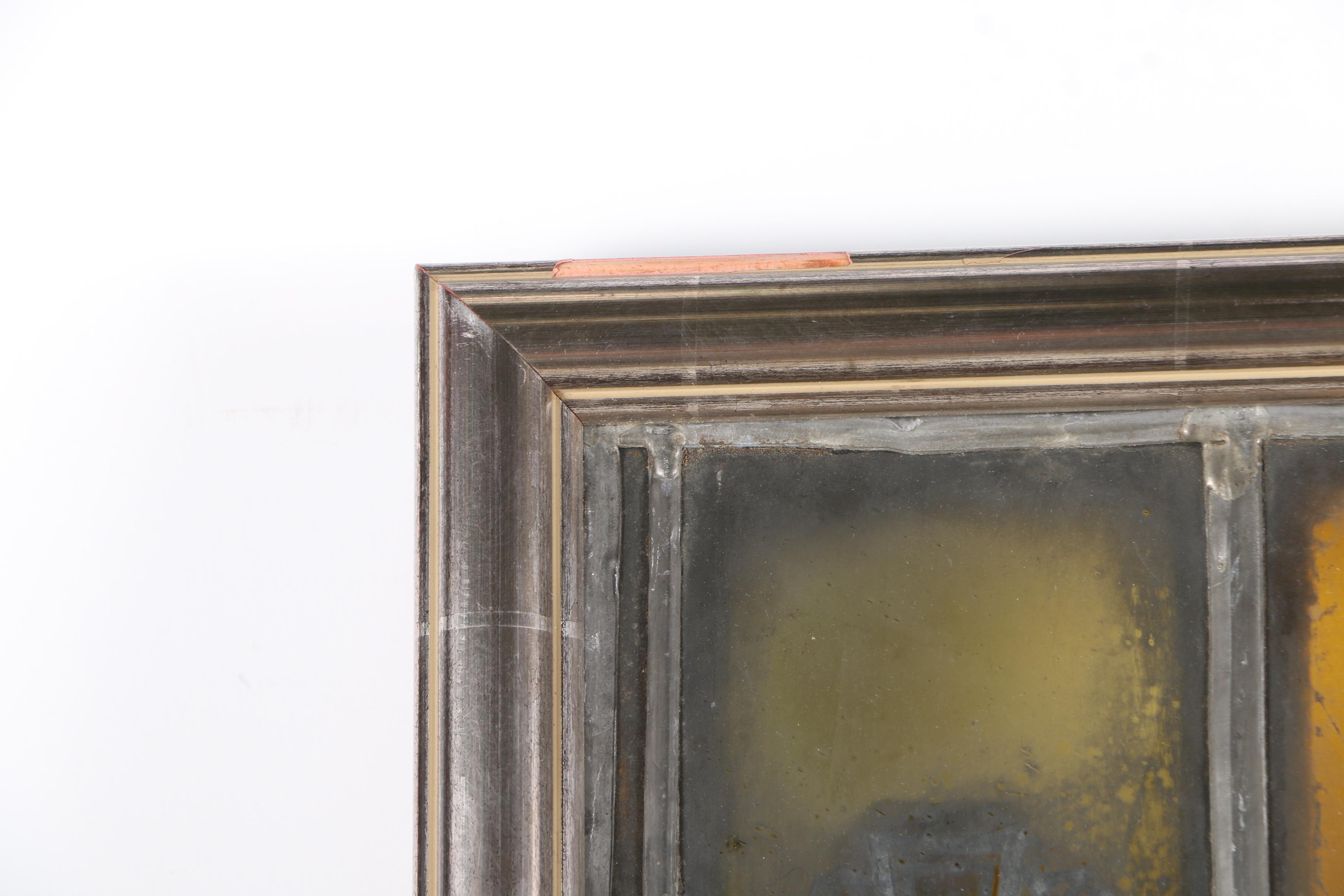 Framed Stained Glass Panel