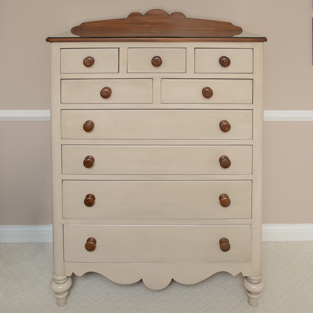 Highboy Chest of Drawers With Cedar Lined Drawers