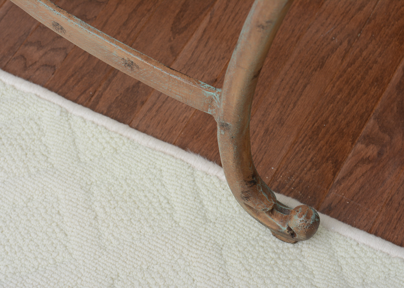 Metal Console Table With Glass Top