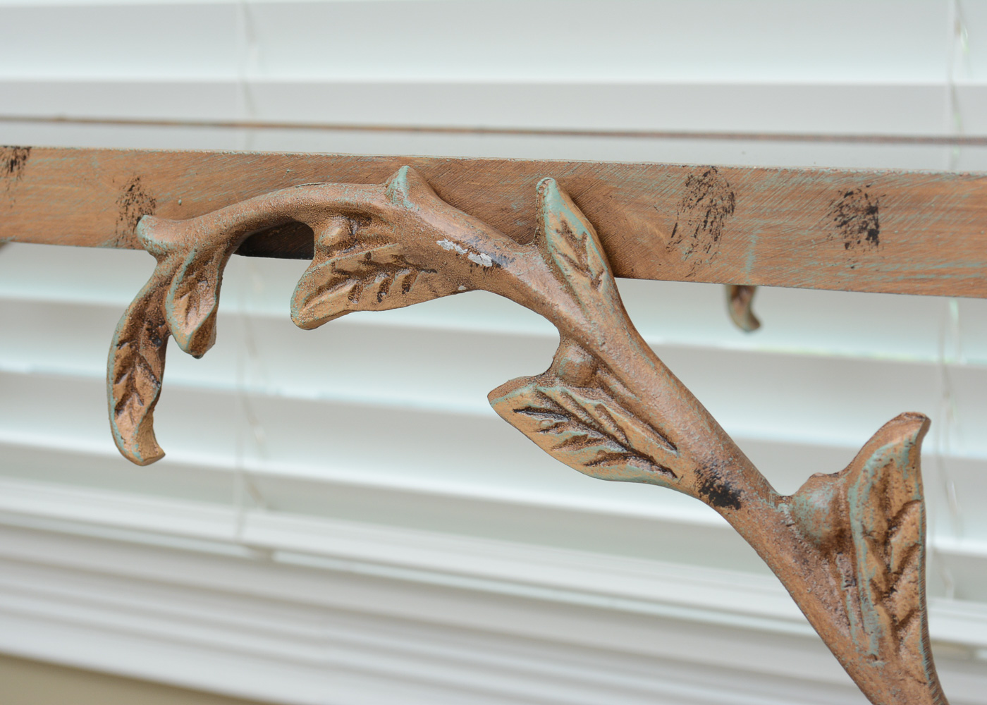 Metal Console Table With Glass Top