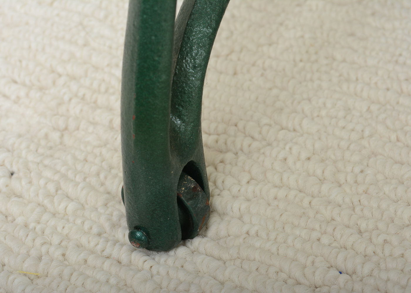 Converted Antique Singer Sewing Table with Glass Top