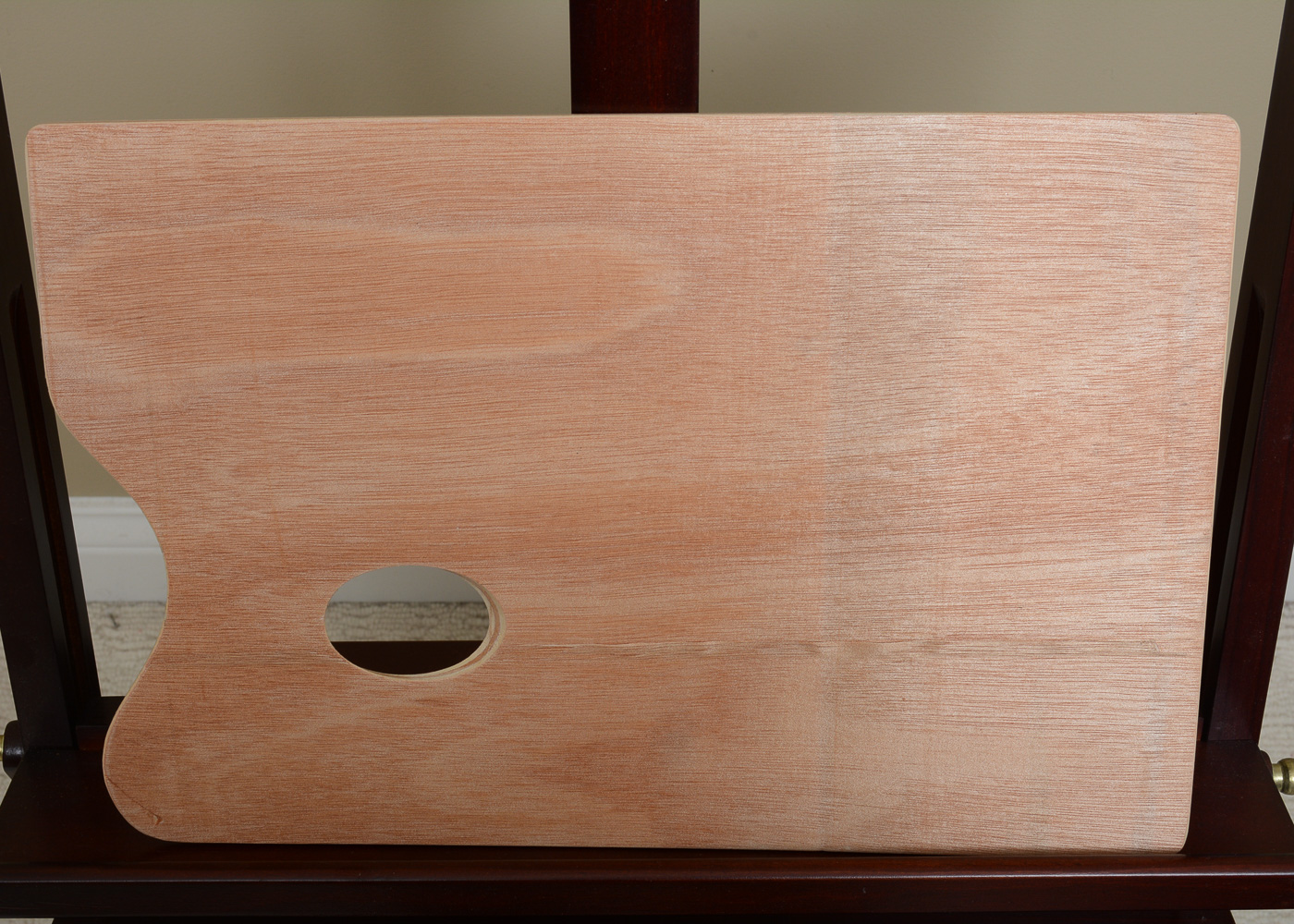 Wooden Easel and Art Supplies