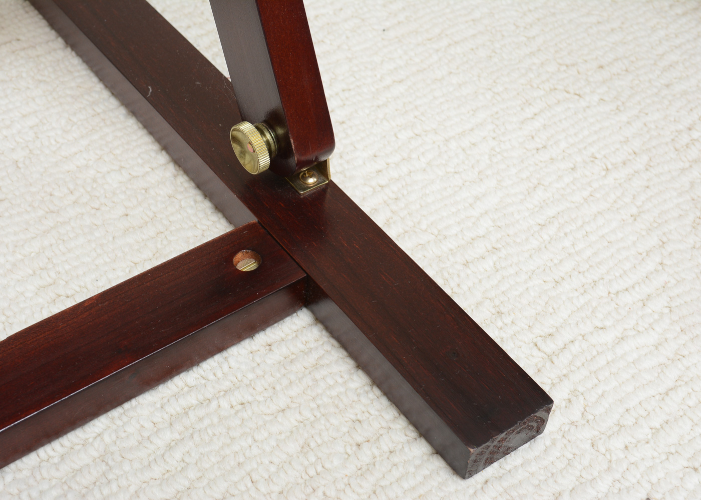 Wooden Easel and Art Supplies