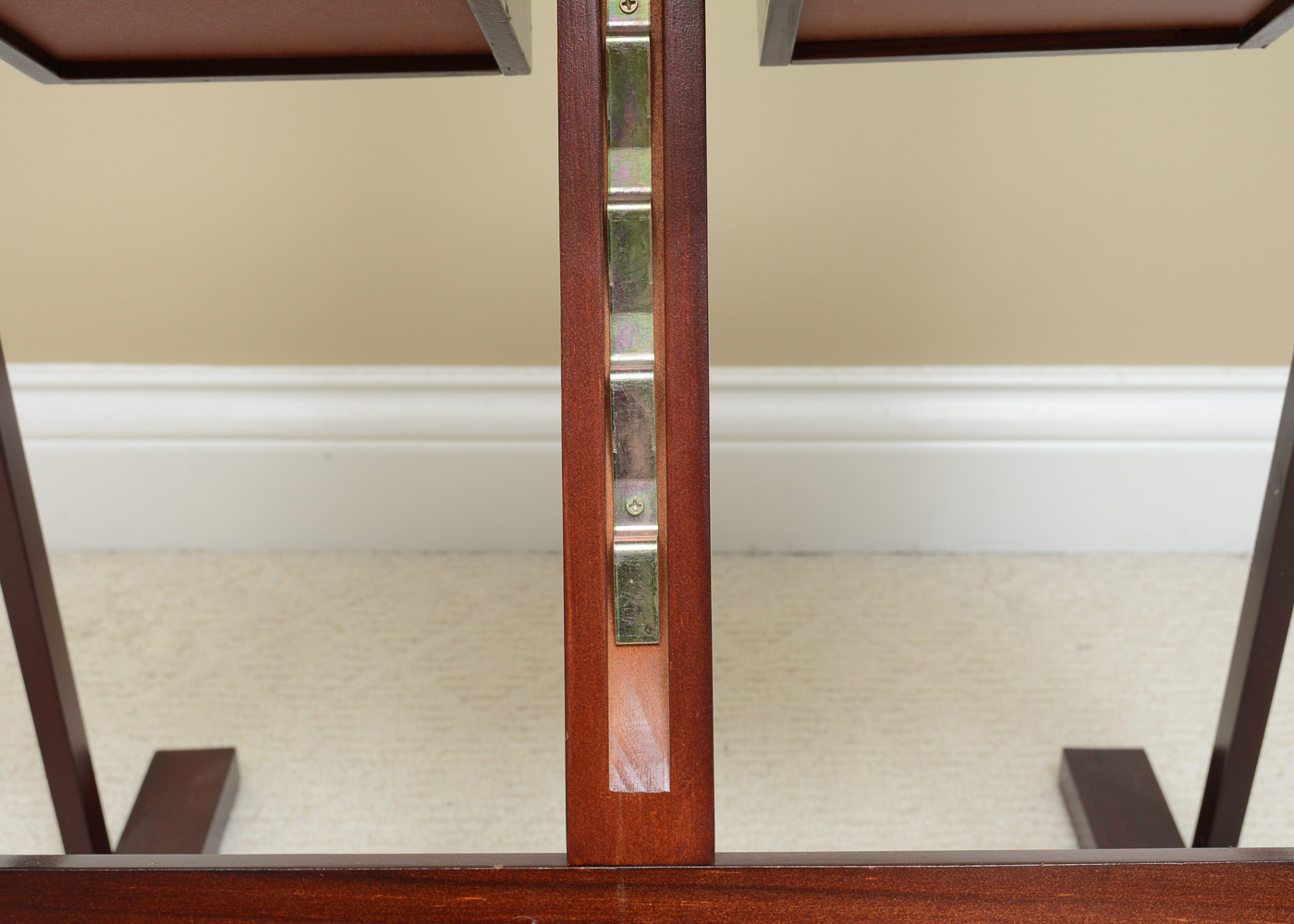 Wooden Easel and Art Supplies