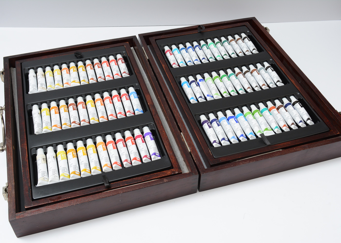 Wooden Easel and Art Supplies