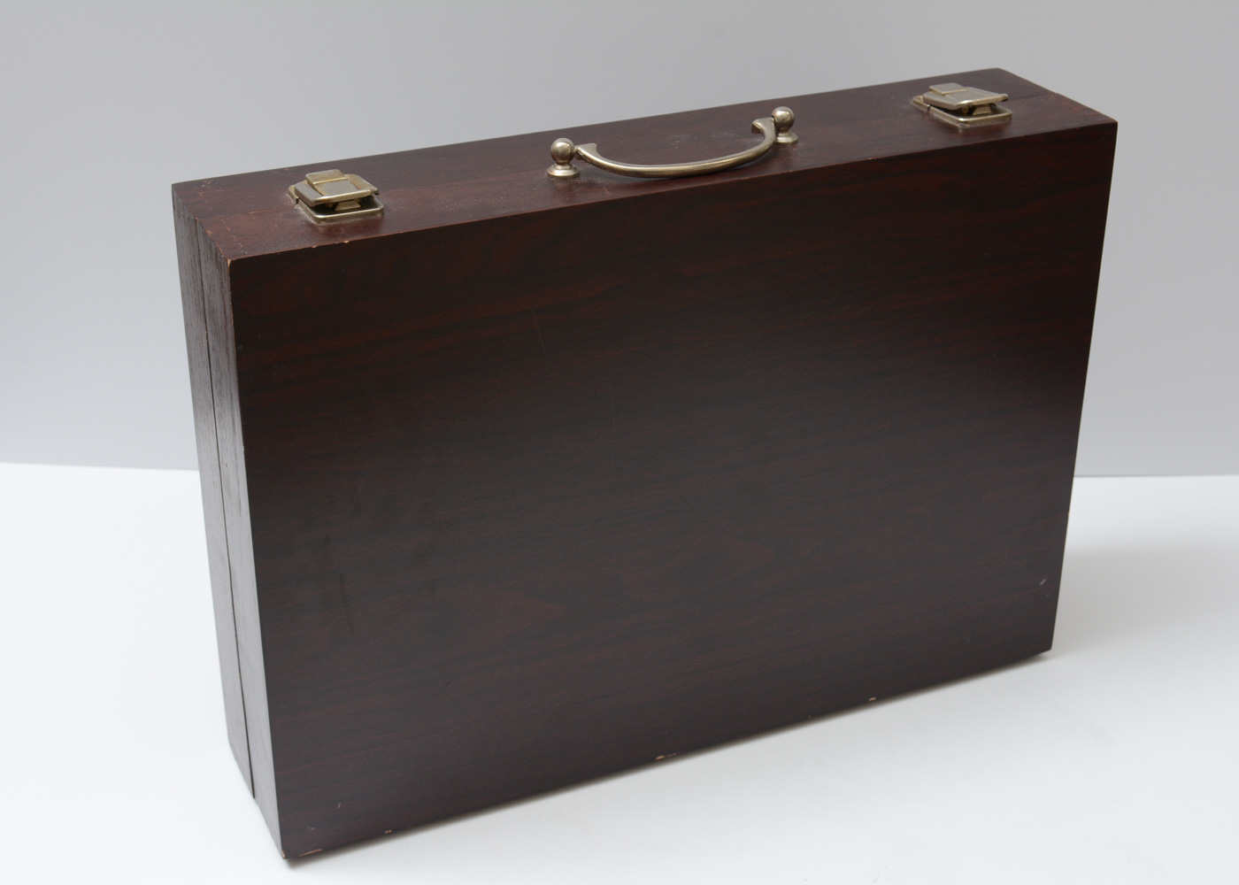 Wooden Easel and Art Supplies