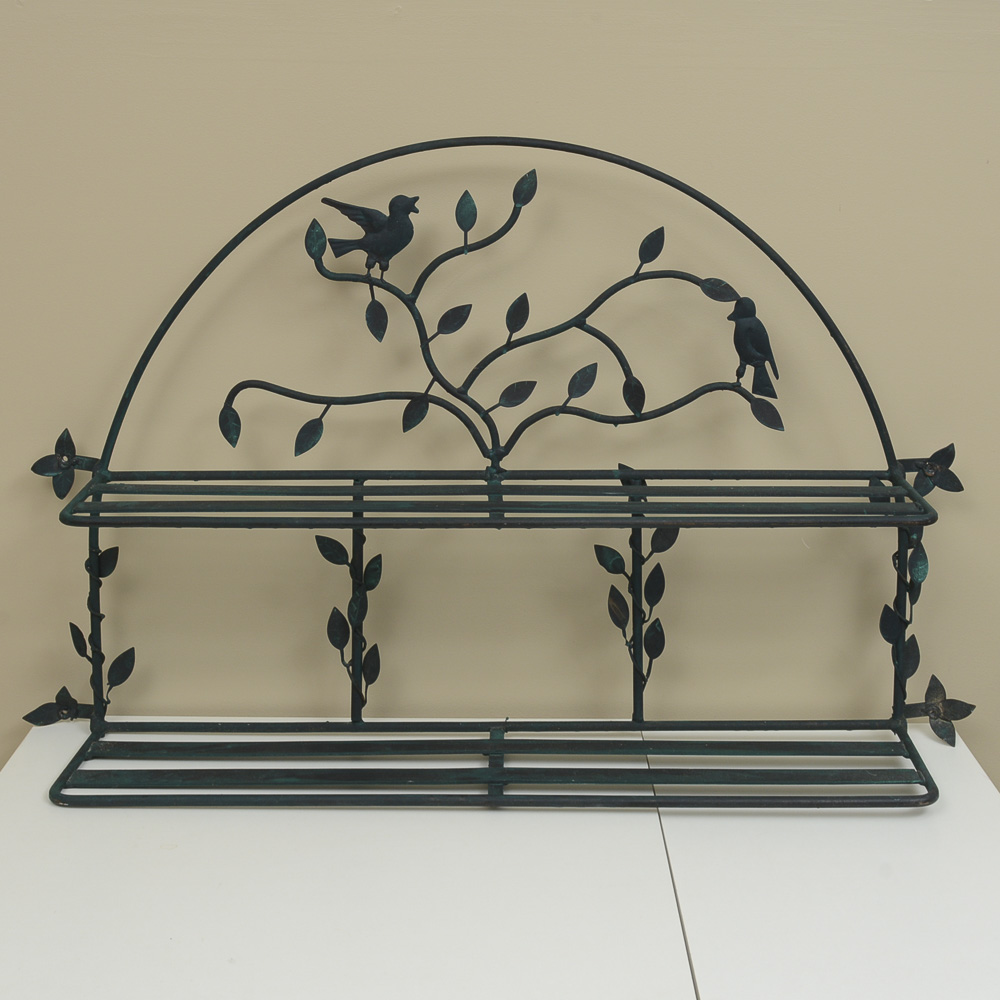 Decorative Metal Wall Shelf