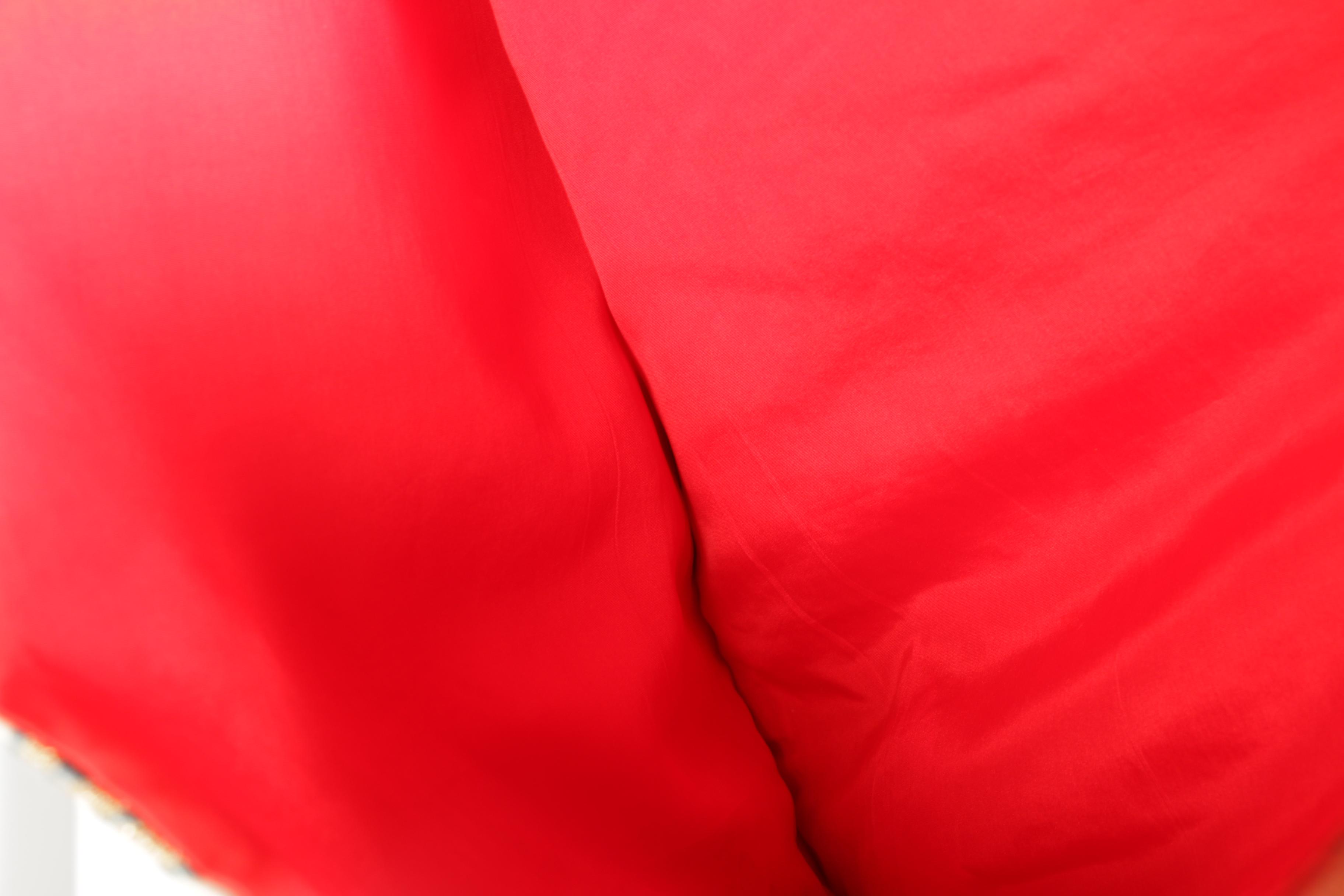 Vintage Japanese Uchikake Wedding Kimono with Display Hanger