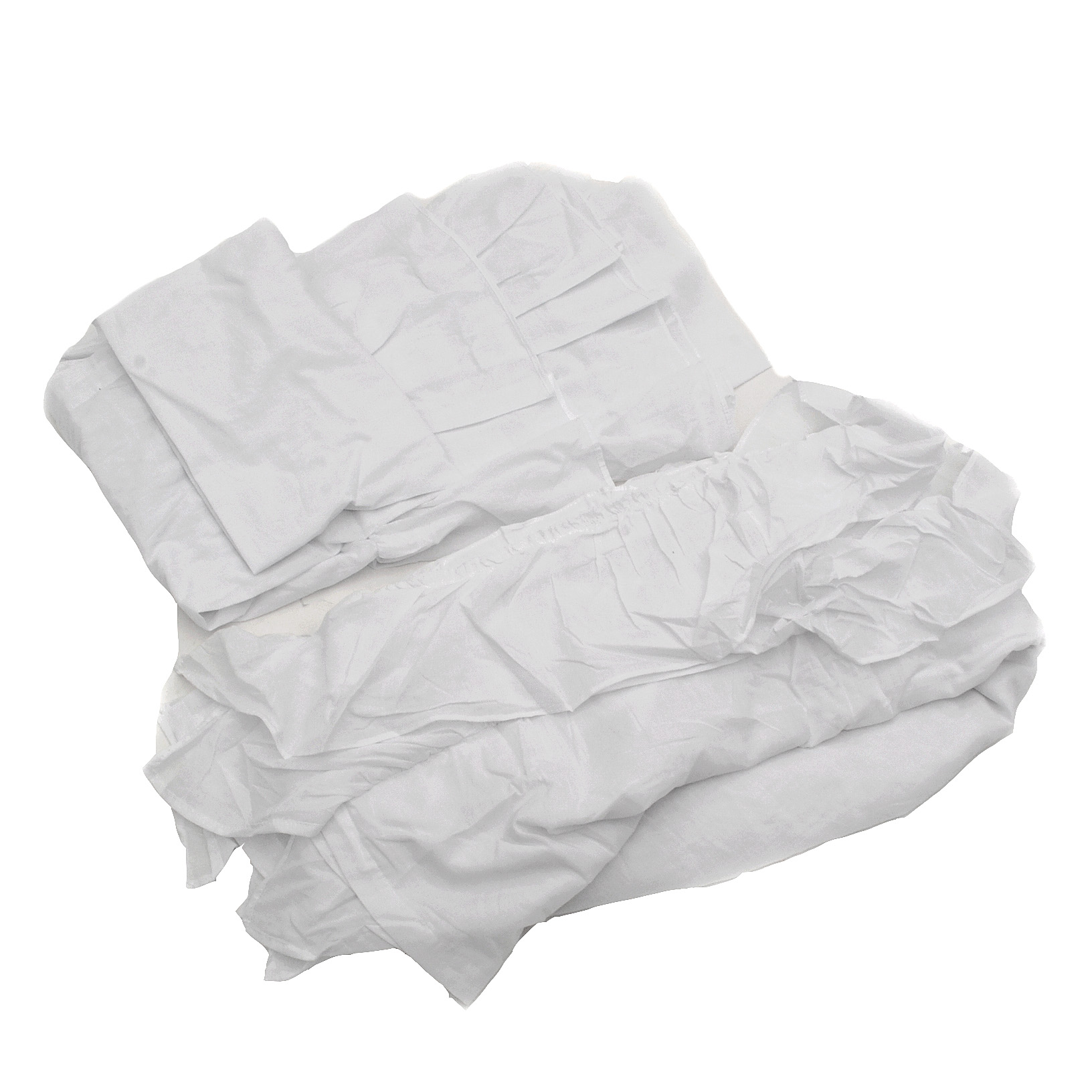 Pair of Ruffled Curtain Panels